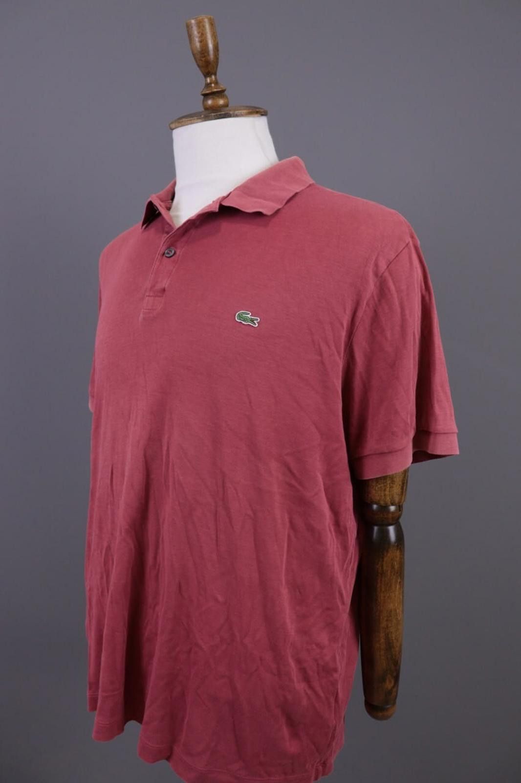 Lacoste Lacoste Regular Fit Pink Summer Polo Shirt Size 7 / XXL Size US XXL / EU 58 / 5 - 8 Thumbnail