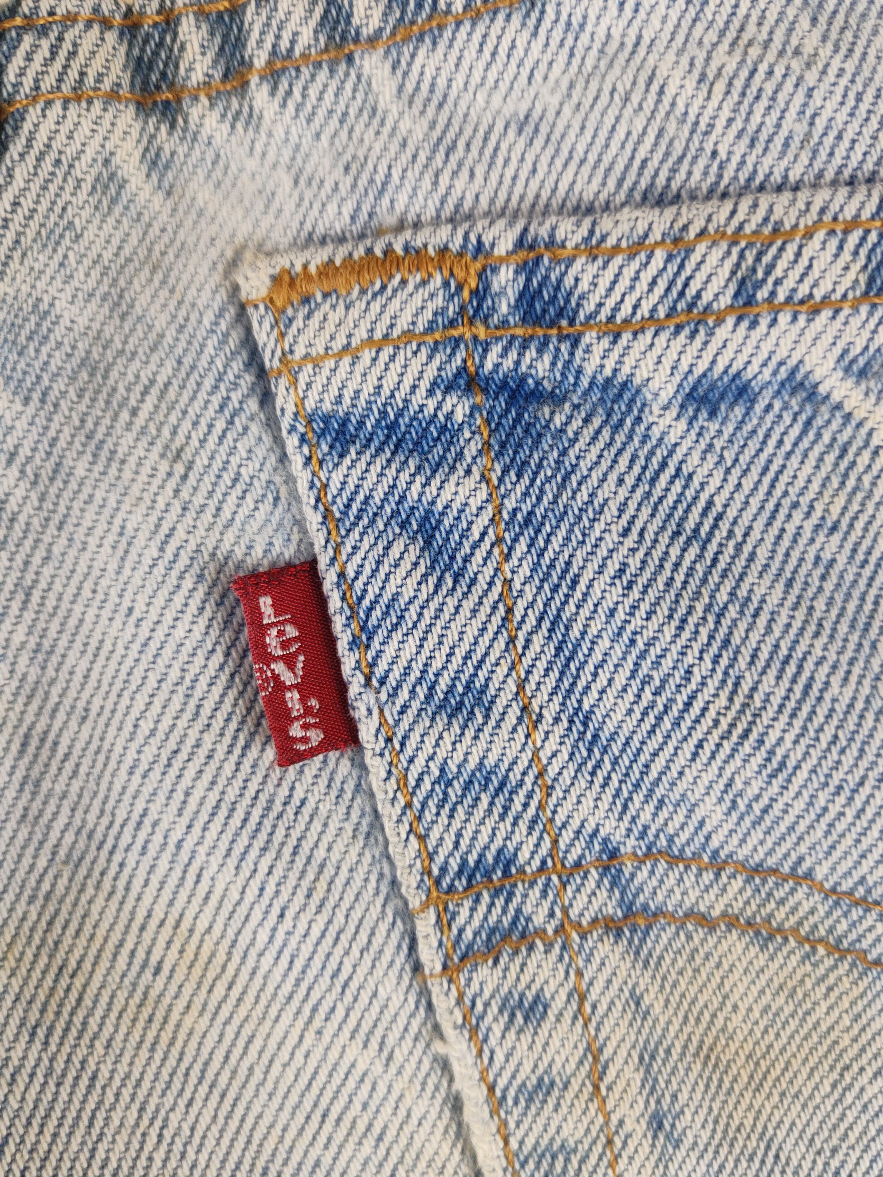 Levi's DL 561 Levi's Blue Distressed Ripped Jeans #46-810 Size US 28 / EU 44 - 10 Thumbnail
