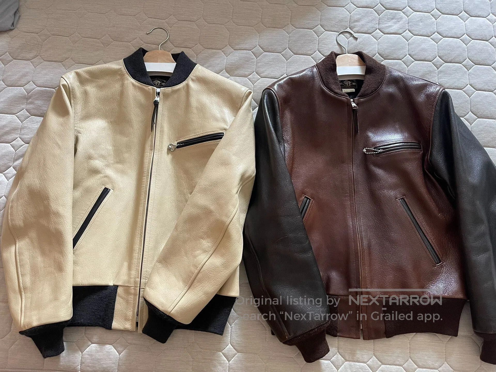 Freewheelers freewheelers skull leather bomber jacket. Size US M / EU 48-50 / 2 - 6 Thumbnail