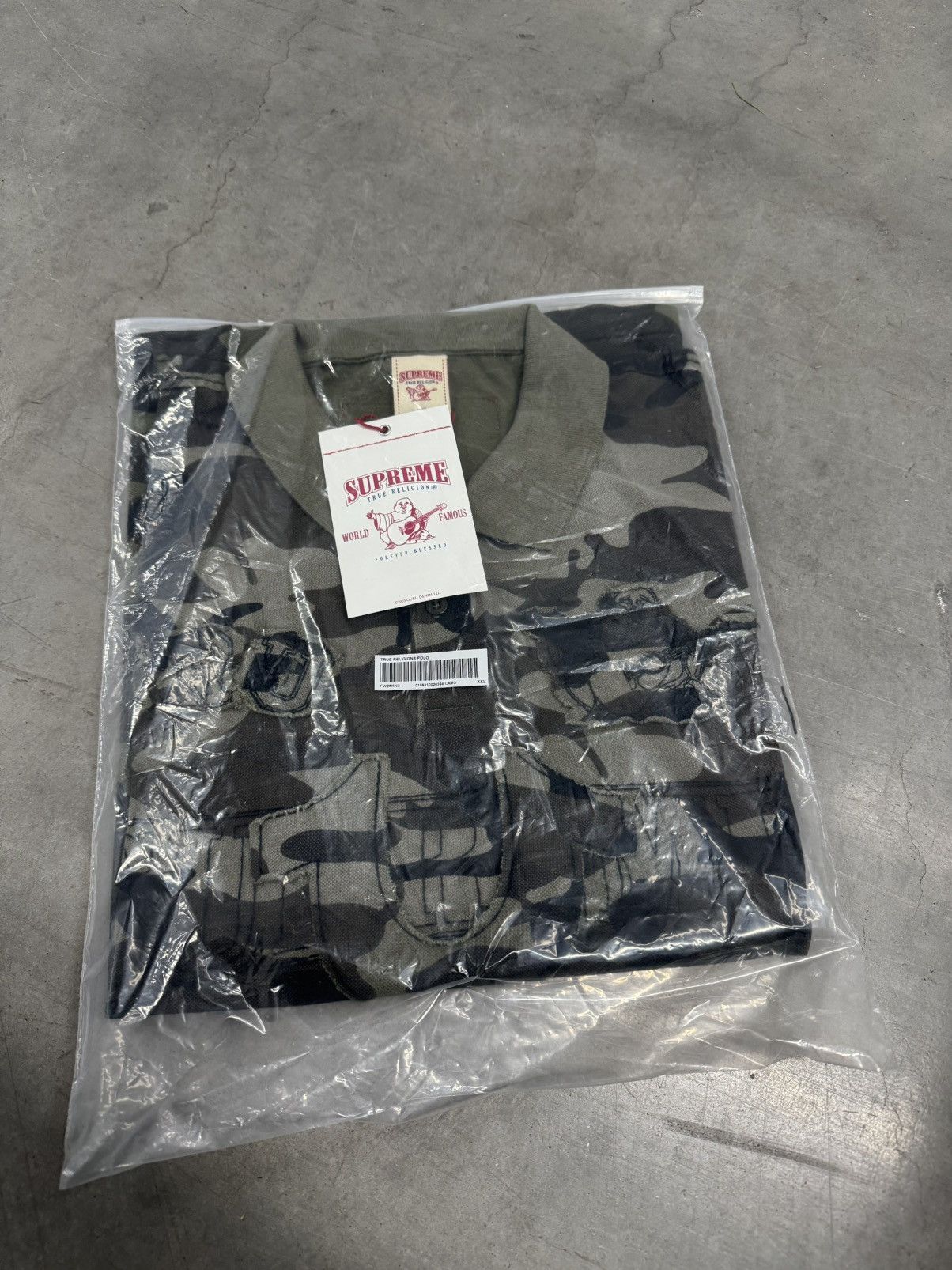 Supreme × True Religion Supreme True Religion Appliqué Polo Camo