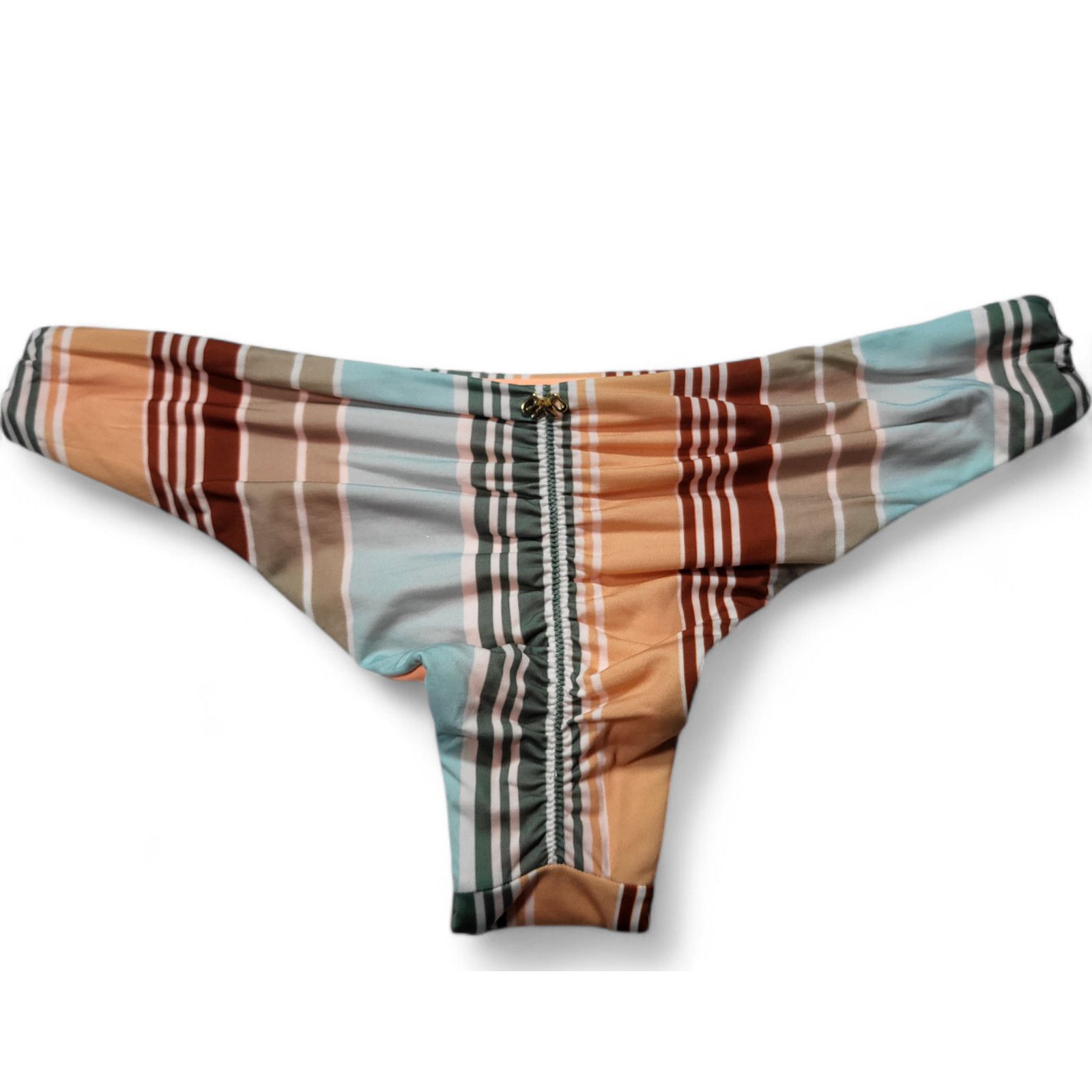 Other NWT PILYQ x Helen Owen Striped Bikini Bottom PQ Swim XS Size ONE SIZE - 5 Thumbnail