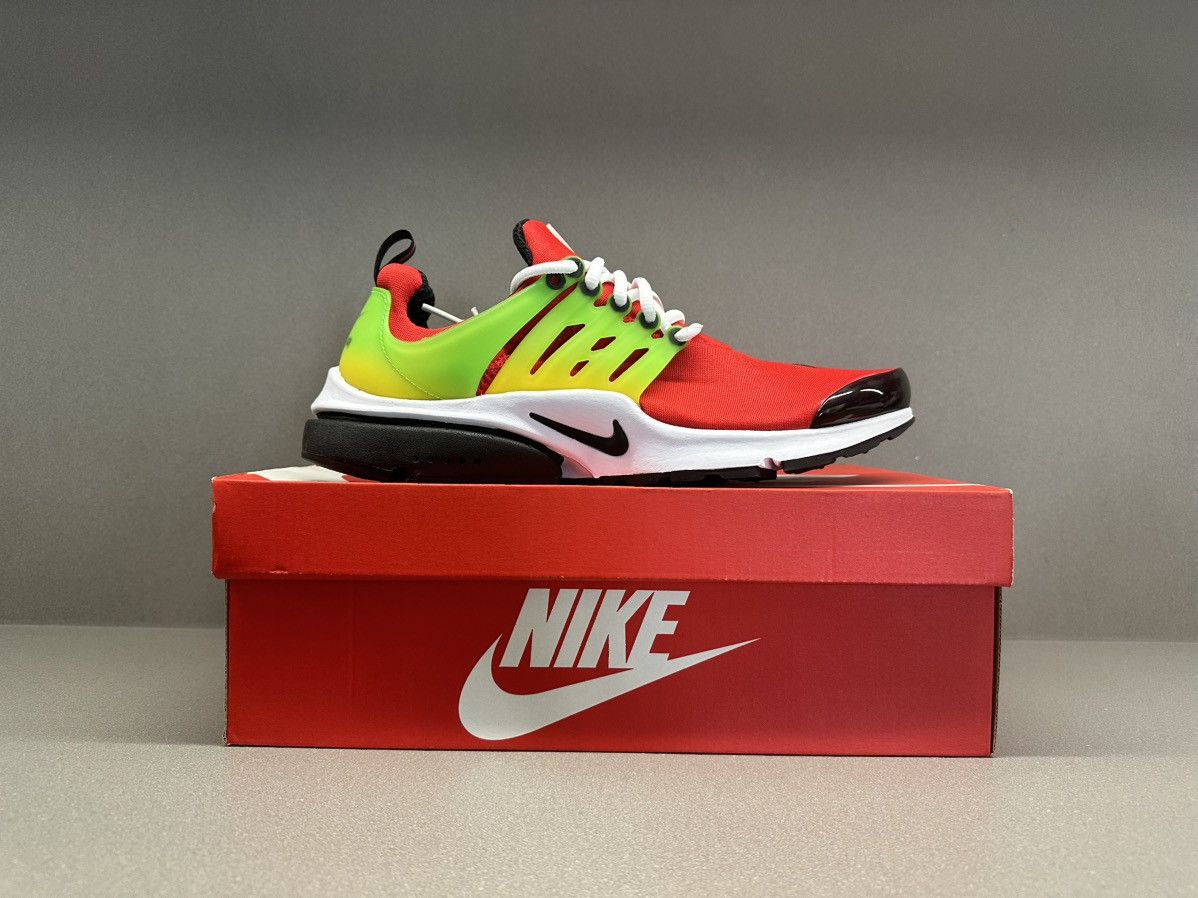 Nike Nike Air Presto University Red Tour Yellow Size US 11 / EU 44 - 3 Thumbnail