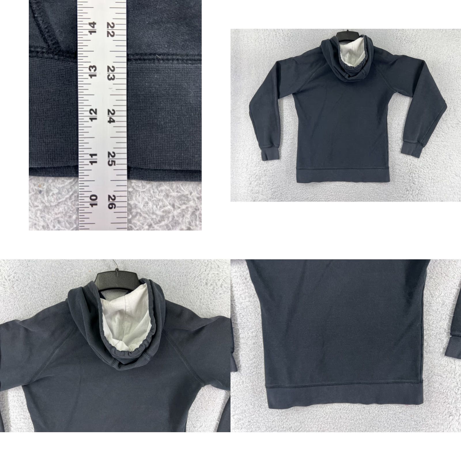 The North Face The North Face Womens Medium Black Hoodie Jersey Cotton Casual Warm Jacket Size M / US 6-8 / IT 42-44 - 9 Thumbnail