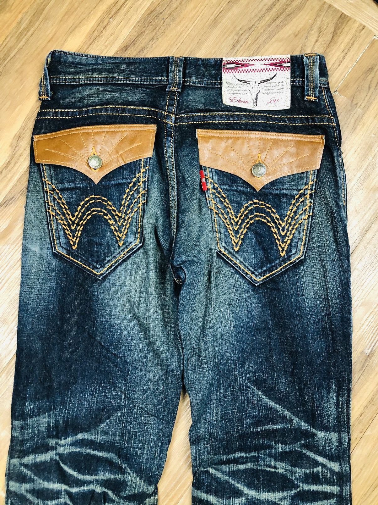 Edwin Vintage Edwin Flared Bootcut Jeans (37) Size US 30 / EU 46 - 13 Thumbnail