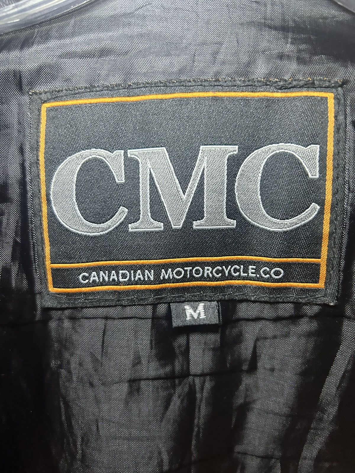 Vintage Vintage GMC motorcycle leather vest Size US L / EU 52-54 / 3 - 3 Thumbnail