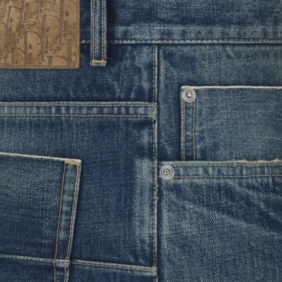 DENIM TEARS × Dior o1w1db10824 Heritage Jeans in Blue Size US 32 / EU 48 - 3 Thumbnail