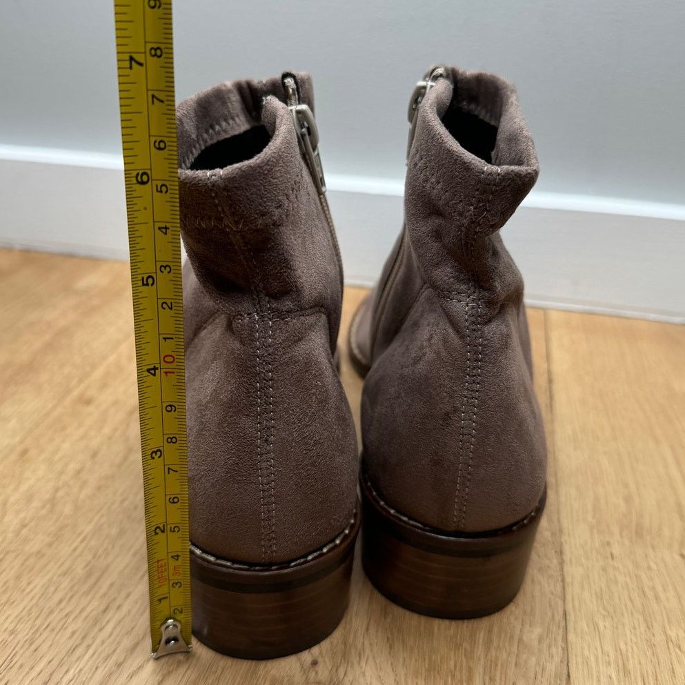 Ron White NEW Ron White Gina Water Resistant Microfiber Ankle Bootie Size US 8 / IT 38 - 6 Thumbnail
