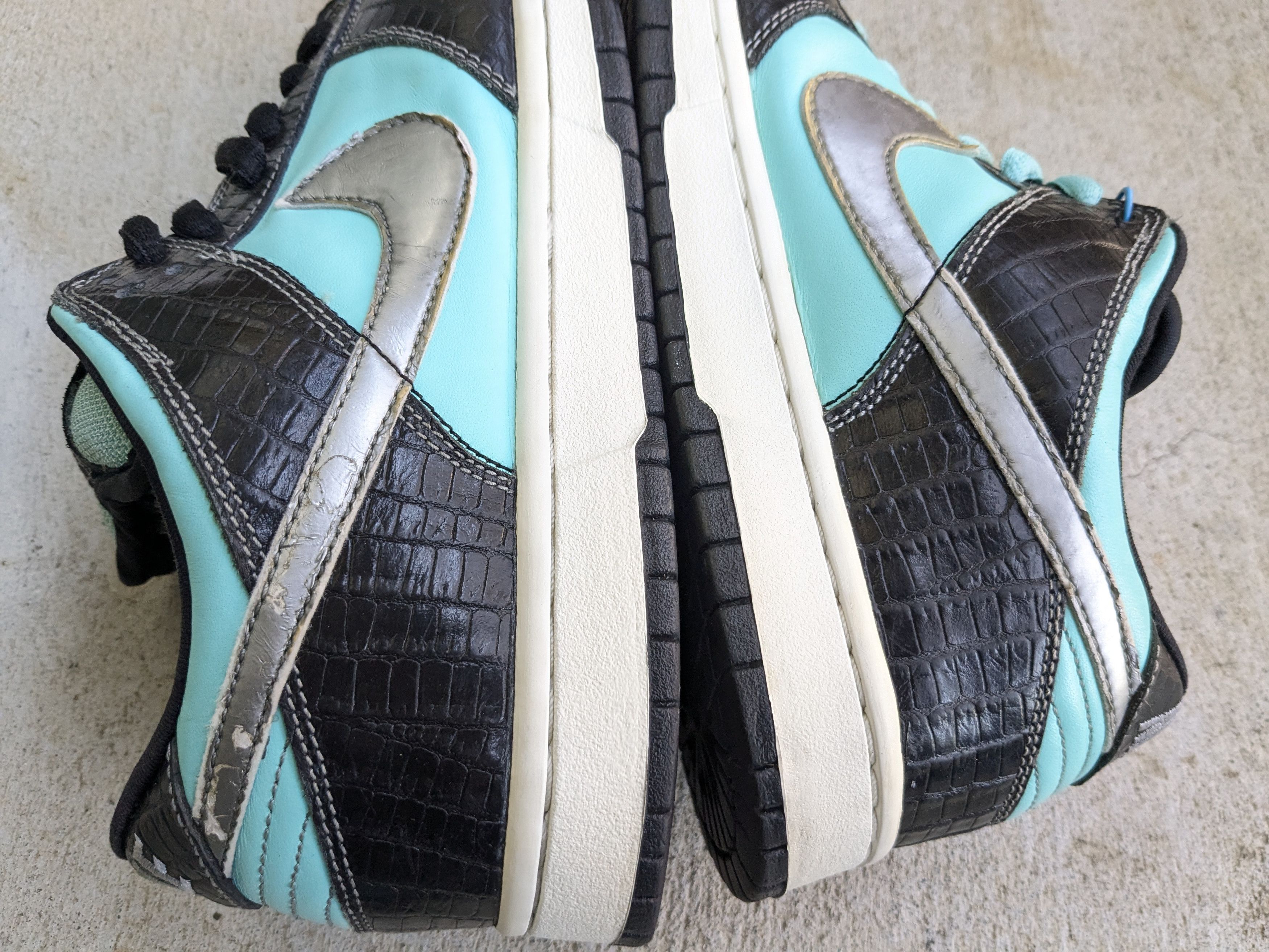 Nike Nike SB Dunk Low Pro x Diamond Supply Co. Tiffany 10 Size US 10 / EU 43 - 12 Thumbnail