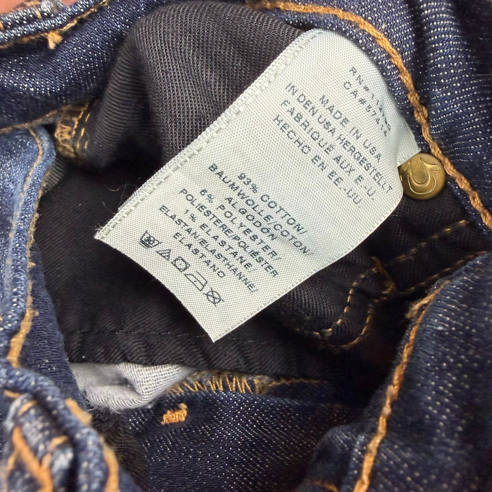 True Religion True Religion Distressed Skinny Jeans Size 25 Size 25" / US 0 / IT 36 - 5 Thumbnail