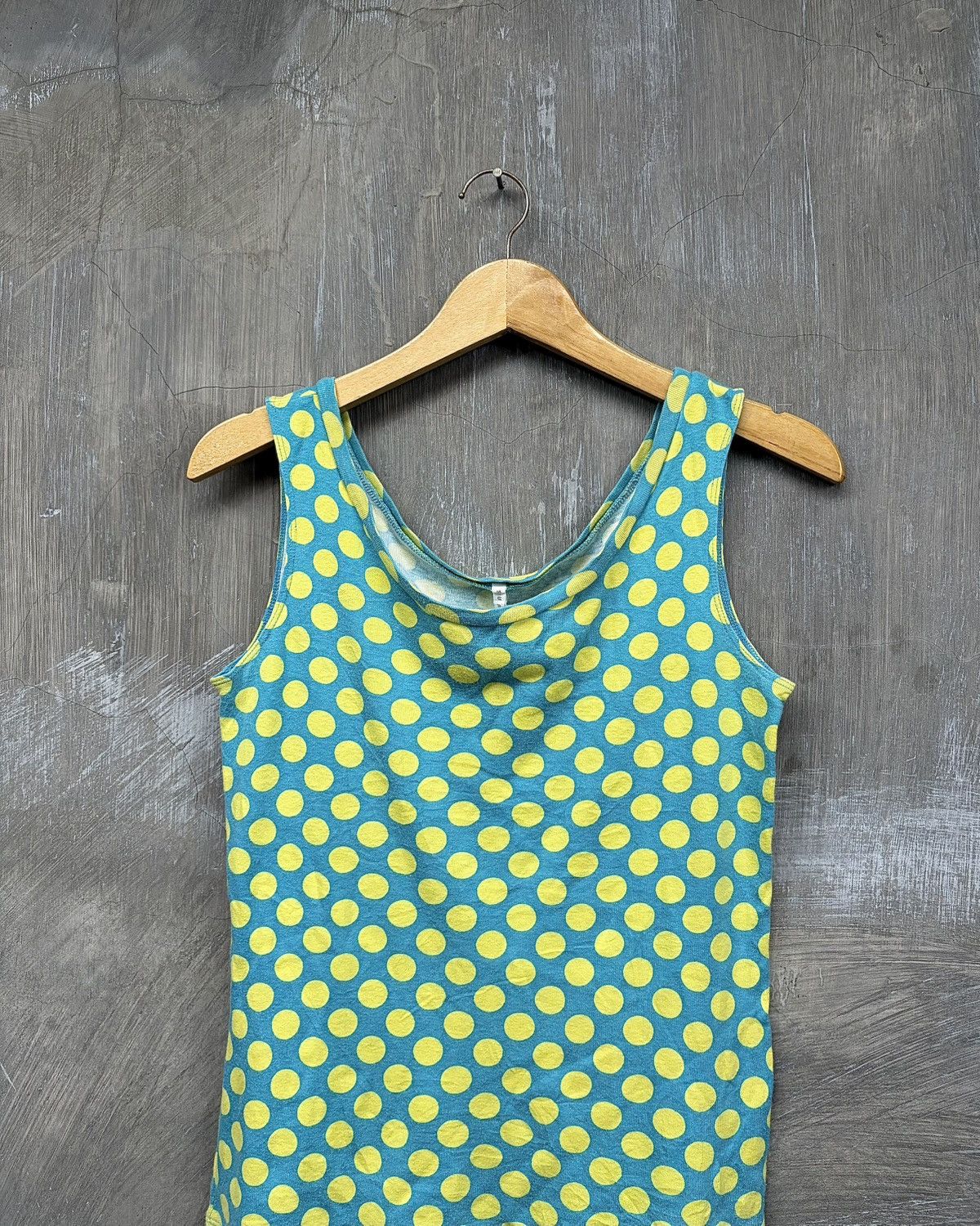 Issey Miyake Issey Miyake Sunaokuwahara Polkadot Women Tanktop Size M / US 6-8 / IT 42-44 - 4 Thumbnail
