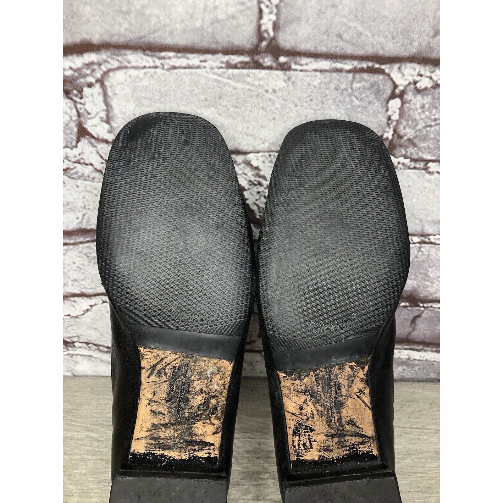 Salvatore Ferragamo Salvatore Ferragamo Black Leather Logo Slip On Loafer Shoes Size US 6 / IT 36 - 16 Thumbnail