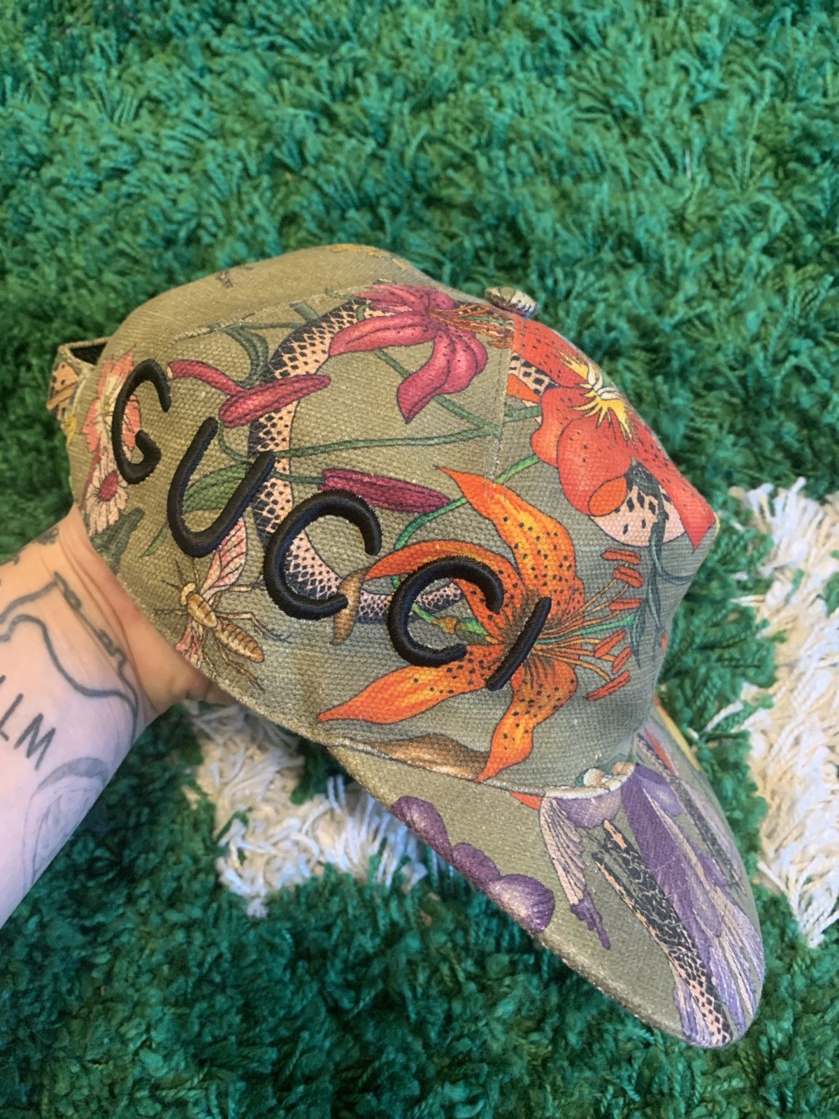 Gucci Floral Gucci Hat | Grailed