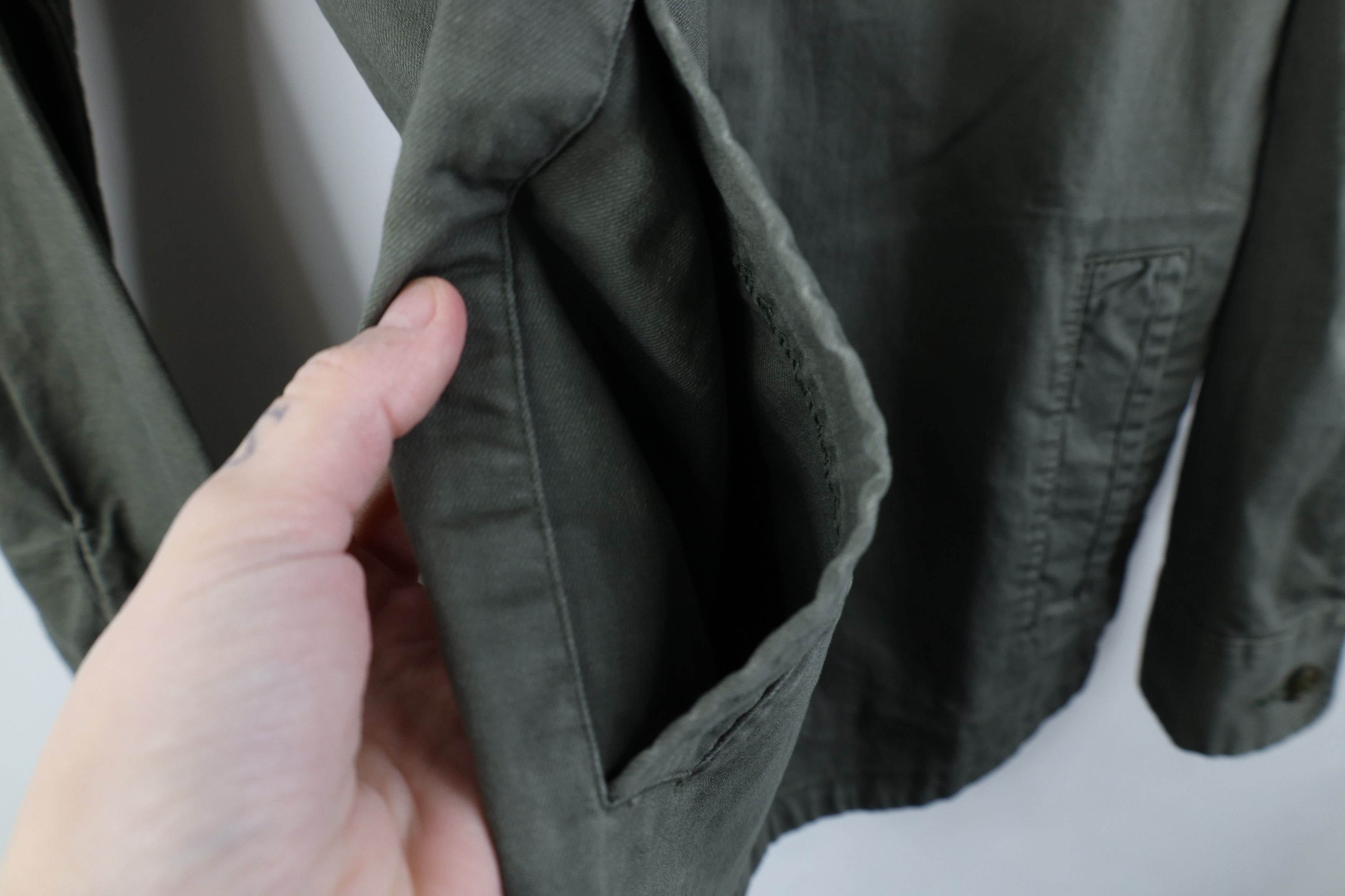 Abercrombie & Fitch Vintage 90s Y2K Abercrombie & Fitch Military Shirt Jacket Size US S / EU 44-46 / 1 - 5 Thumbnail
