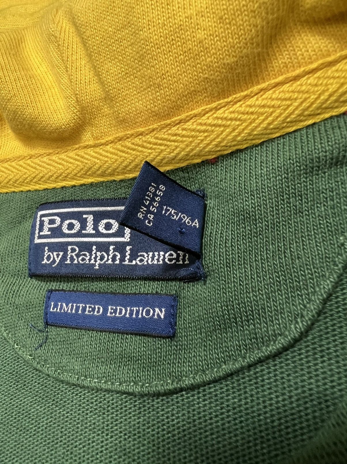 Polo Ralph Lauren Polo Ralph Lauren - ‘Snow Beach’ Hooded Rugby 1993 Pullover Size US M / EU 48-50 / 2 - 11 Thumbnail