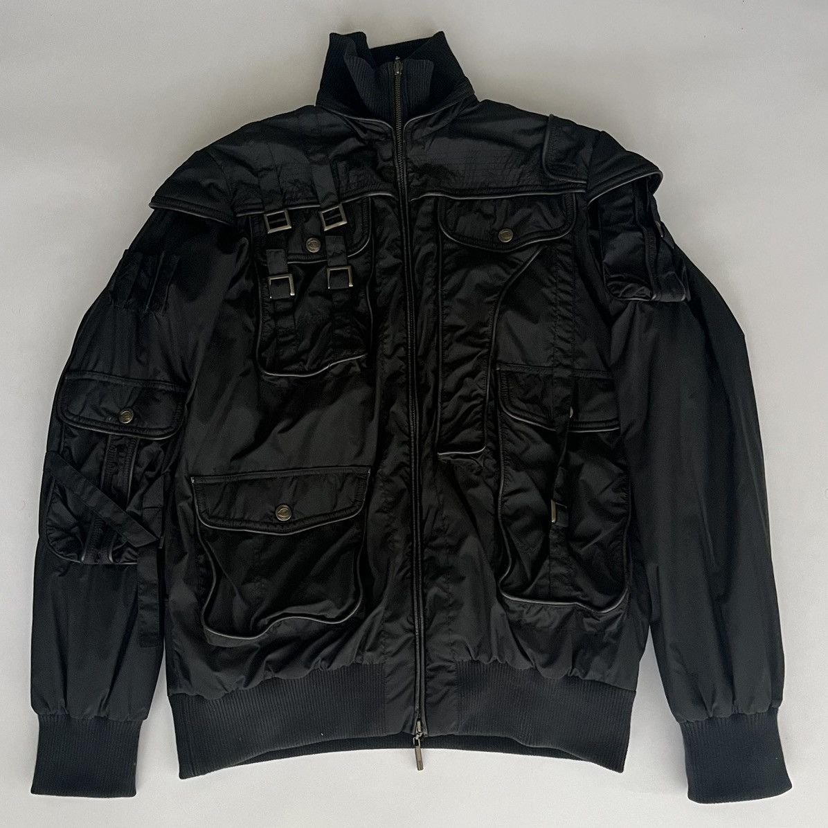 Roberto Cavalli AW05 Parachute Cargo Bomber Jacket