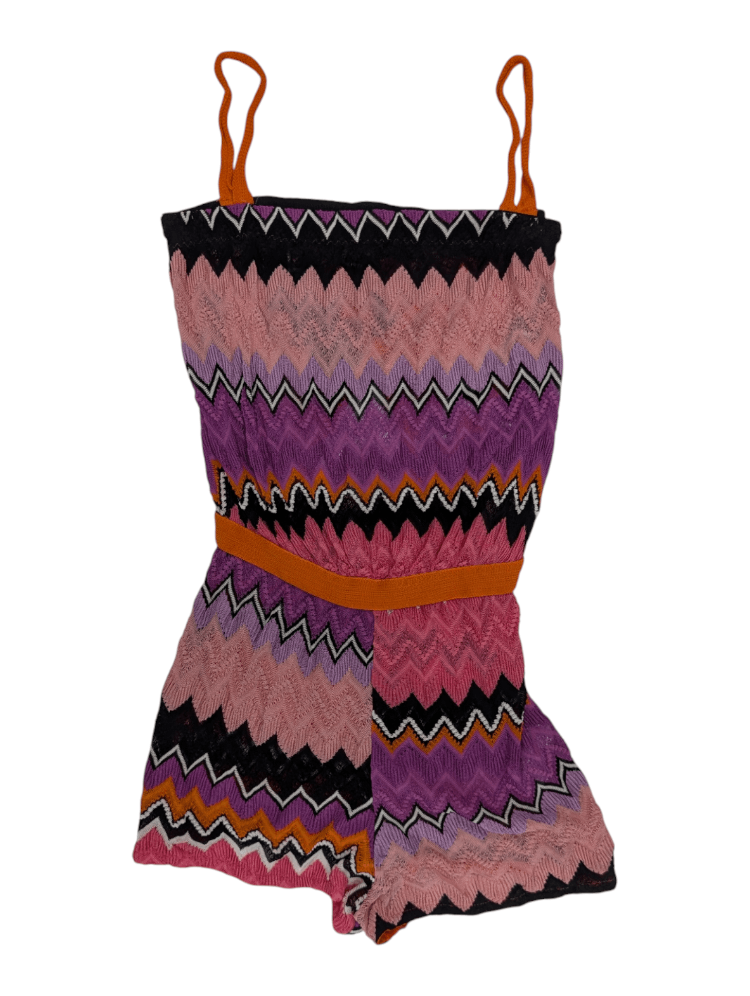Missoni Missoni Mare Multicolored Mini Jumpsuit Size XS / US 0-2 / IT 36-38 - 3 Thumbnail