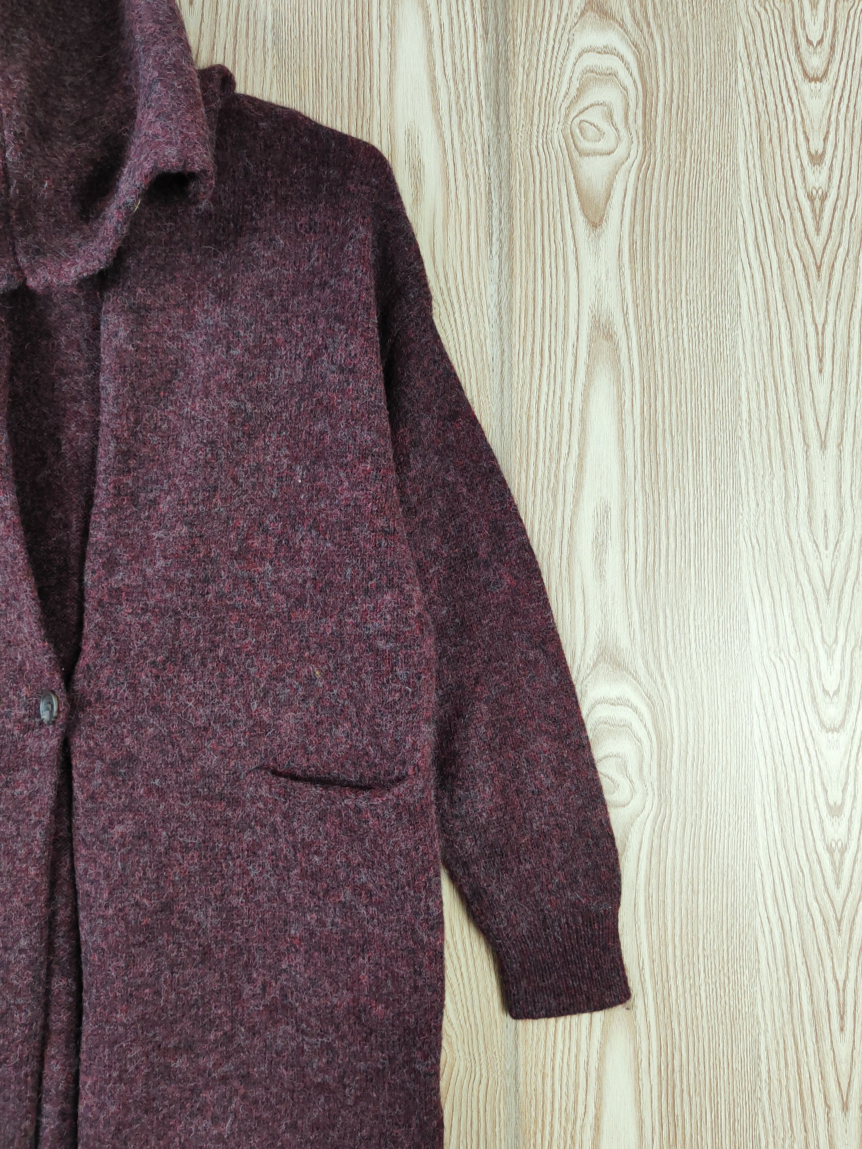 Homespun Knitwear Uniqlo Knitwear mohair Hoodie Long Cardigan #W739 Size M / US 6-8 / IT 42-44 - 5 Thumbnail