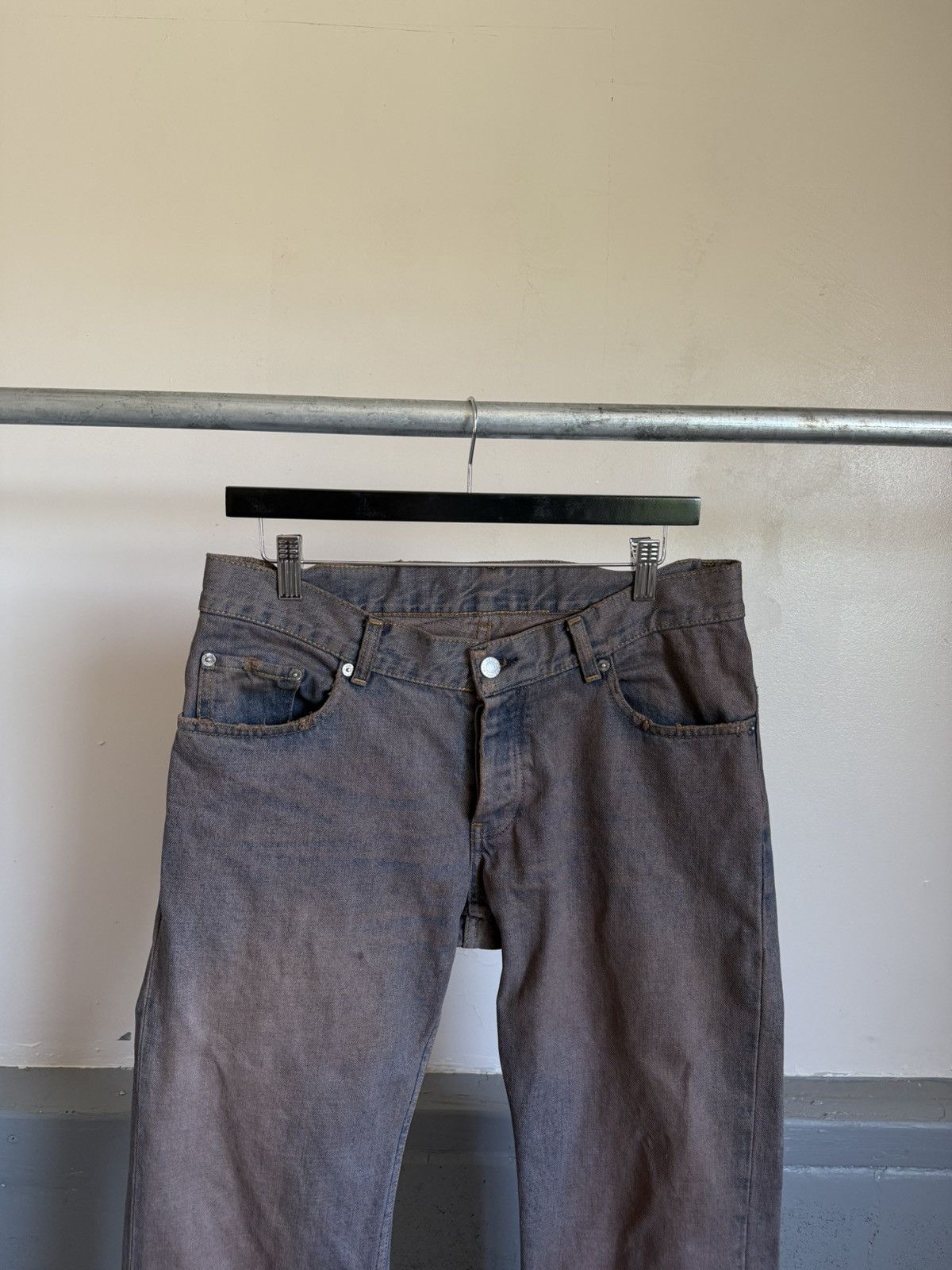 Helmut Lang Early 2000’s Bootcut Jeans Size US 32 / EU 48 - 3 Thumbnail