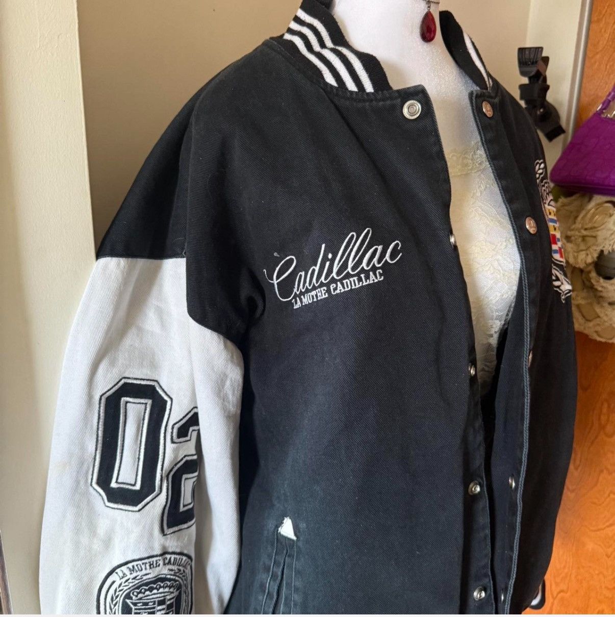 Cadillac Vintage Cadillac Jacket Size US XL / EU 56 / 4 - 2 Thumbnail