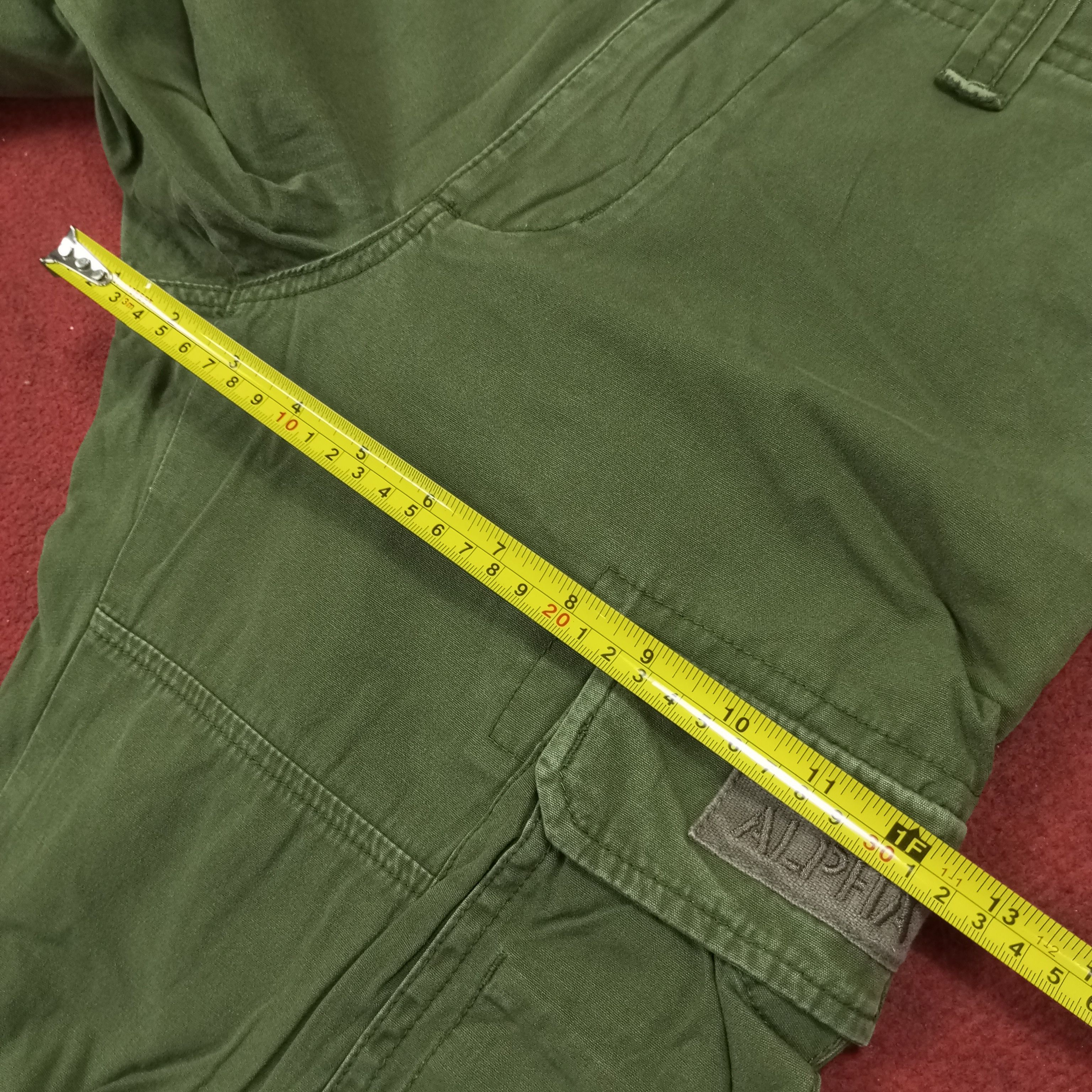 Alpha Industries × Vintage Alpha Industries Cargo Style Pants Multi Pocket Size US 30 / EU 46 - 9 Thumbnail