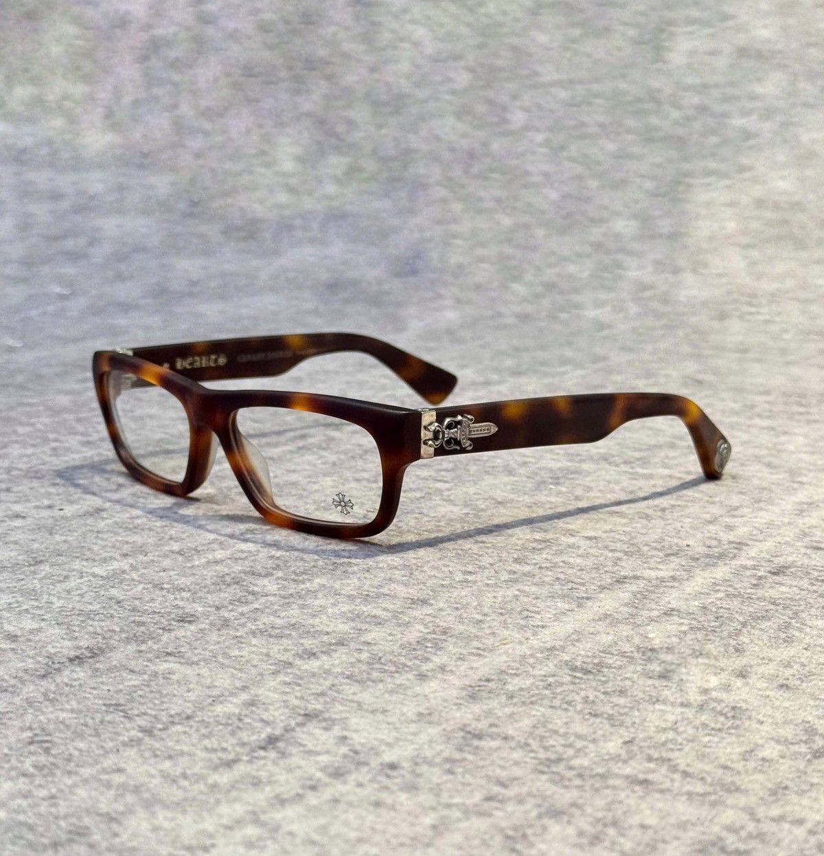 CHROME HEARTS INFLATABLE DATE-A MATTE BUTTERSCOTCH TORTOISE