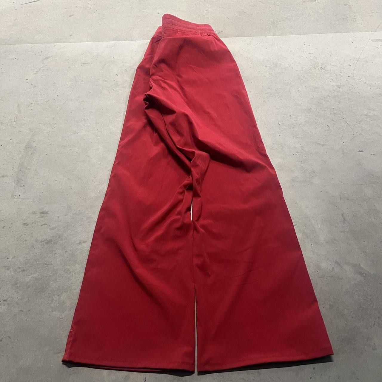 Vintage Vintage Y2K/2000s Flared Red Sweatpants ! Size US 30 / EU 46 - 4 Thumbnail