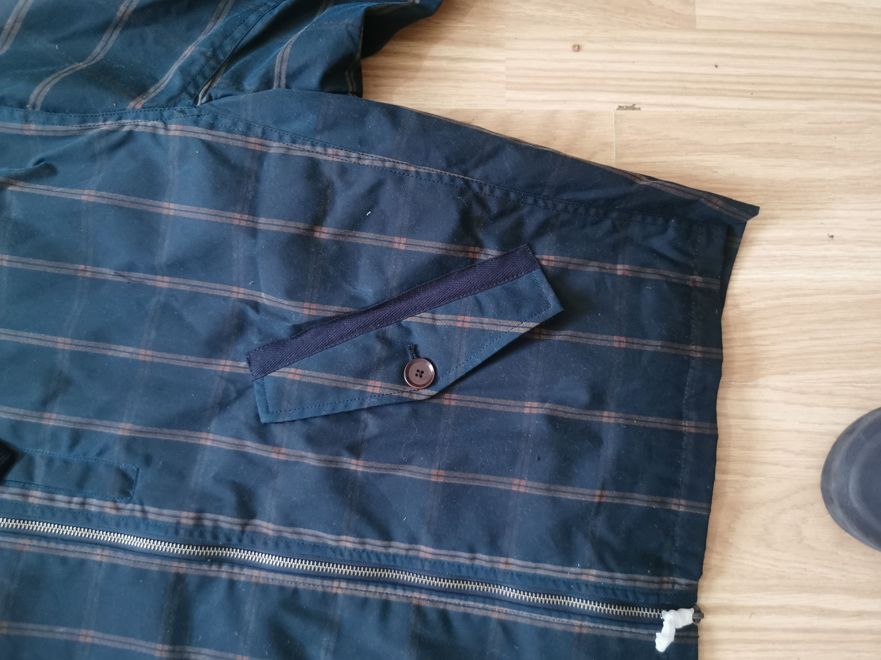 Zara Zara Surplus tartan jacket cropped fit Waxed finish high Size US L / EU 52-54 / 3 - 5 Thumbnail