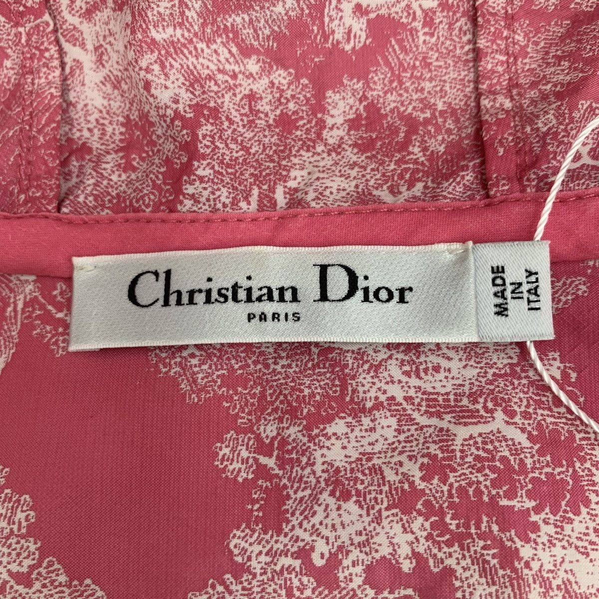 Dior Dior Pink Animal Jungle Print Hooded Short Sleeve Dress Size S / US 4 / IT 40 - 10 Thumbnail