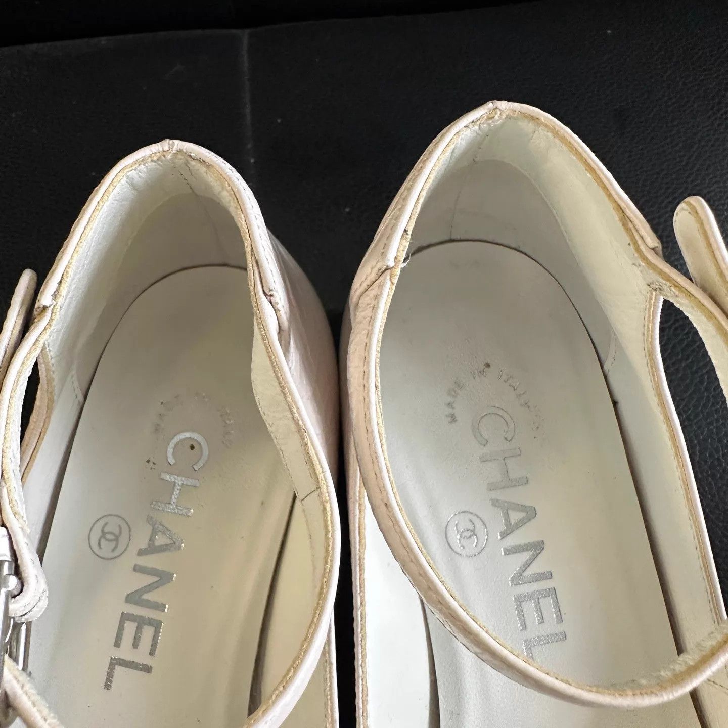 Chanel Chanel Mary Jane Flat Black/White EU35 95New Size US 4.5 / IT 34.5 - 8 Thumbnail