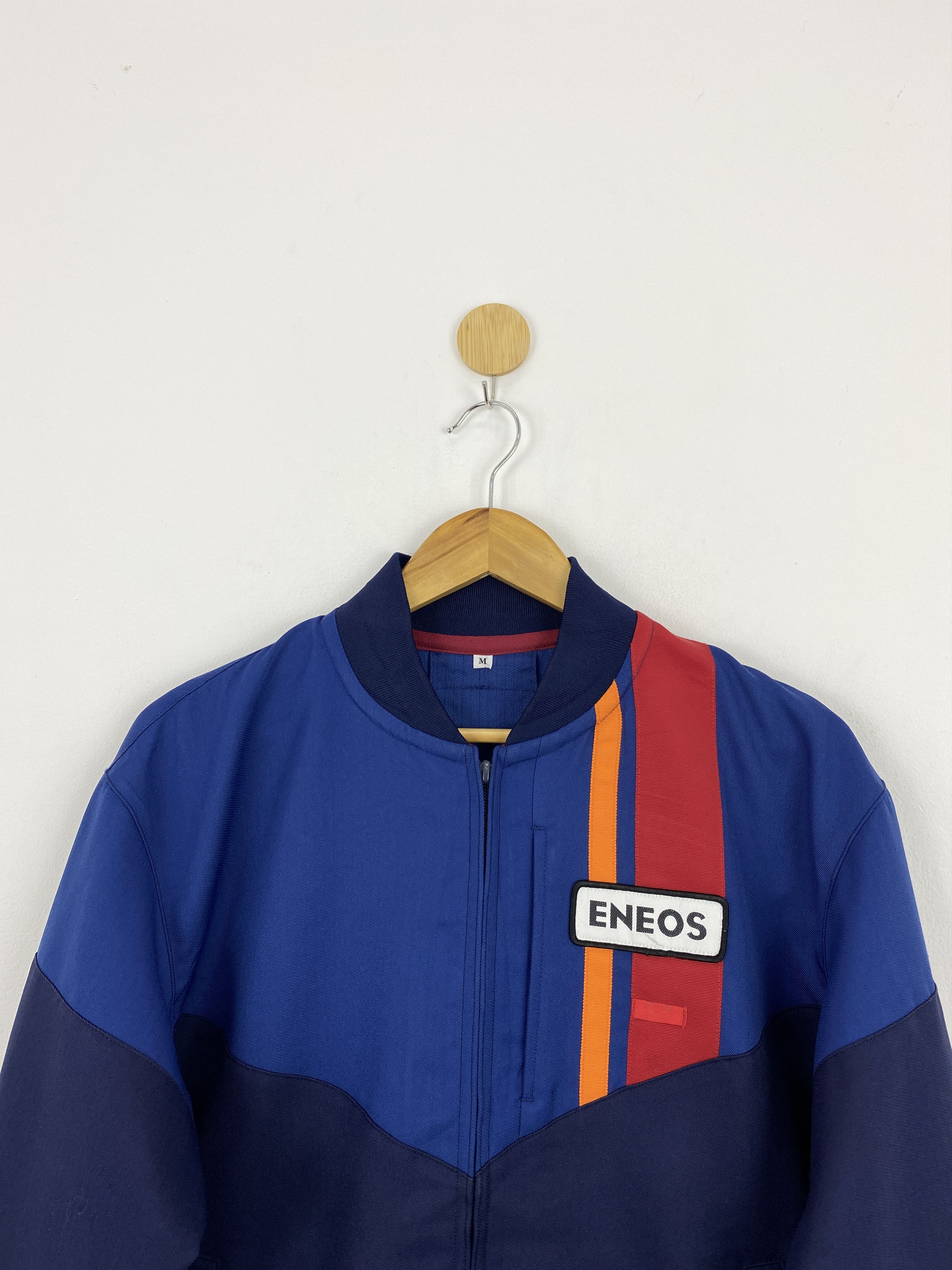 Japanese Brand Vintage Japanese Eneos Initial D Jacket J1787 Size US M / EU 48-50 / 2 - 2 Thumbnail