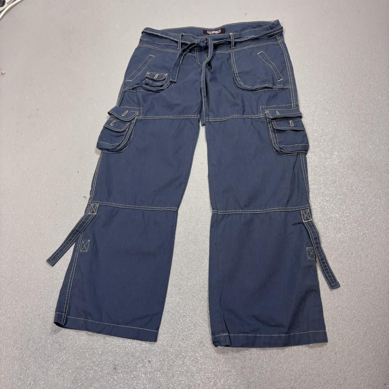 Japanese Brand × Vintage Vintage y2k 90s cargo pants Size US 34 / EU 50 - 2 Thumbnail