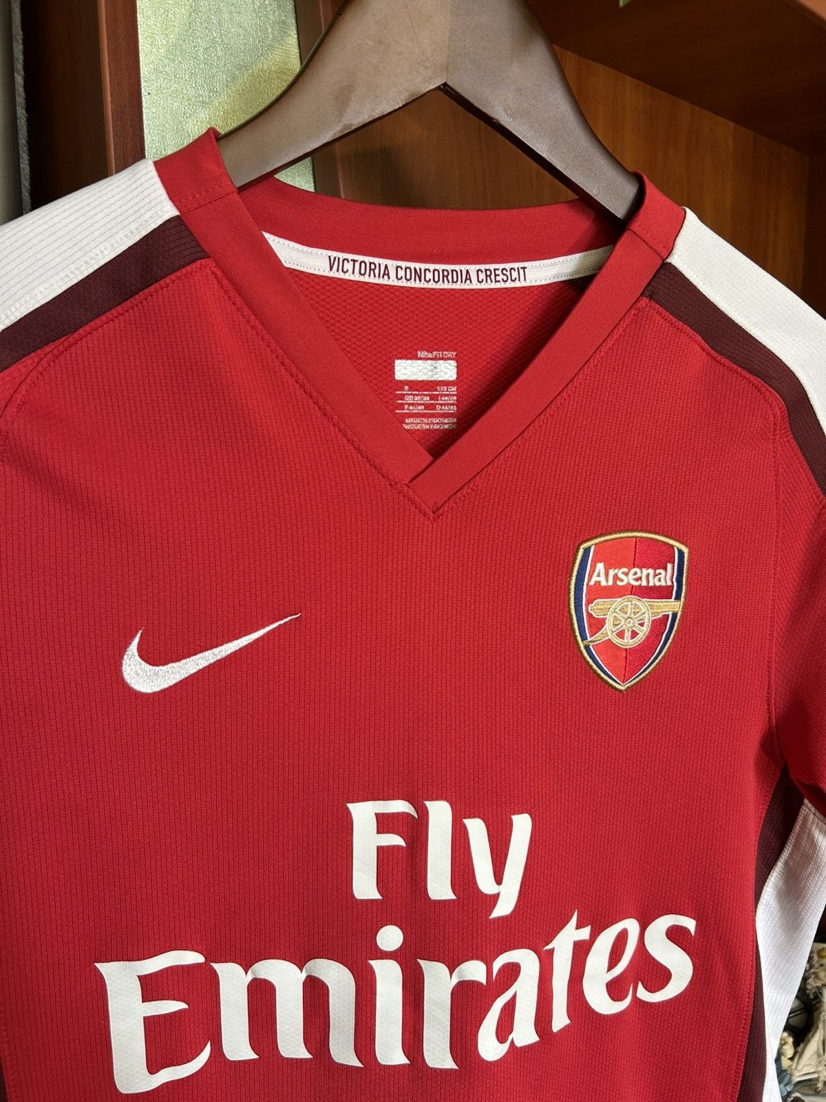 Nike Vintage Arsenal 2008-2009 Home Nike Soccer Jersey Football Size US S / EU 44-46 / 1 - 3 Thumbnail