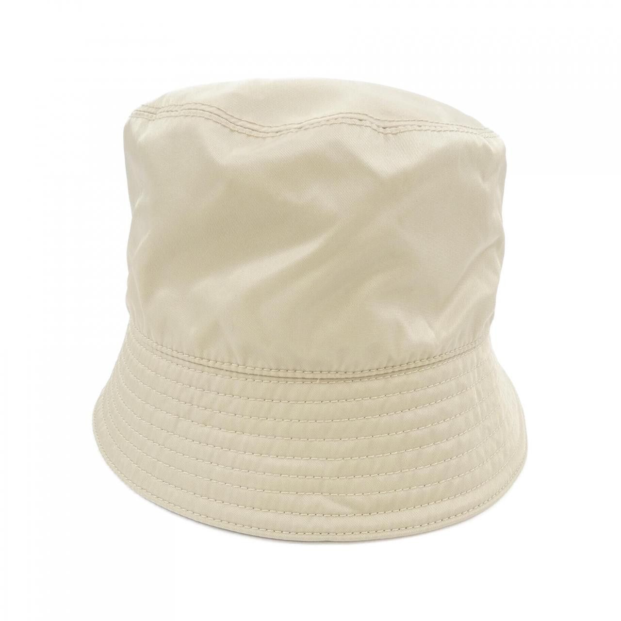 Prada Triangle Logo 1 Hc137 2 dmi Hat Black Re-Nylon baseball cap | PRADA - United States main image 3
