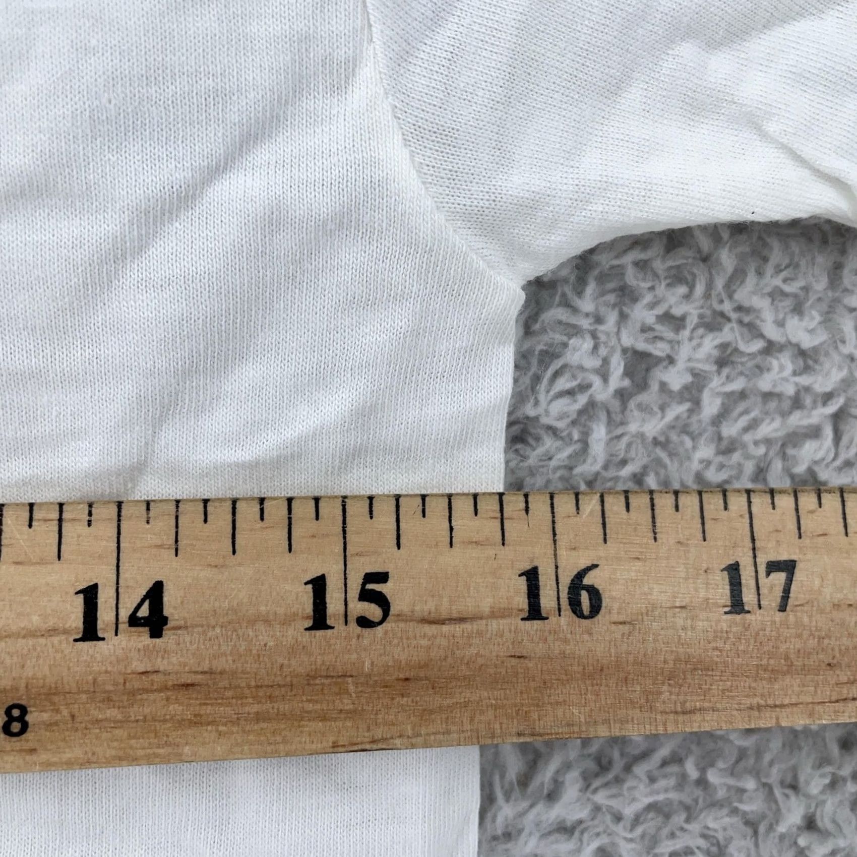 Jockey VINTAGE Jockey Power Knit V-Neck Shirt Mens XS White Undershirt Blank Tee Made in USA Size US XS / EU 42 / 0 - 6 Thumbnail
