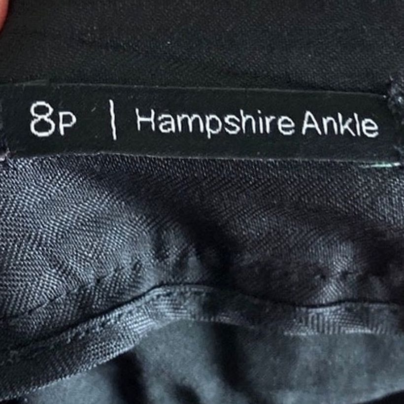 Talbots Talbots Womens Pants Black Petite Hampshire Ankle Cropped Polka Dot Stretch 8P Size 30" / US 8 / IT 44 - 6 Thumbnail
