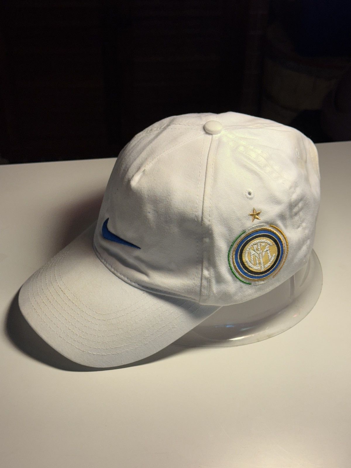 Nike Vintage Inter Milan 00's T90 Nike Cap Size ONE SIZE - 1 Thumbnail
