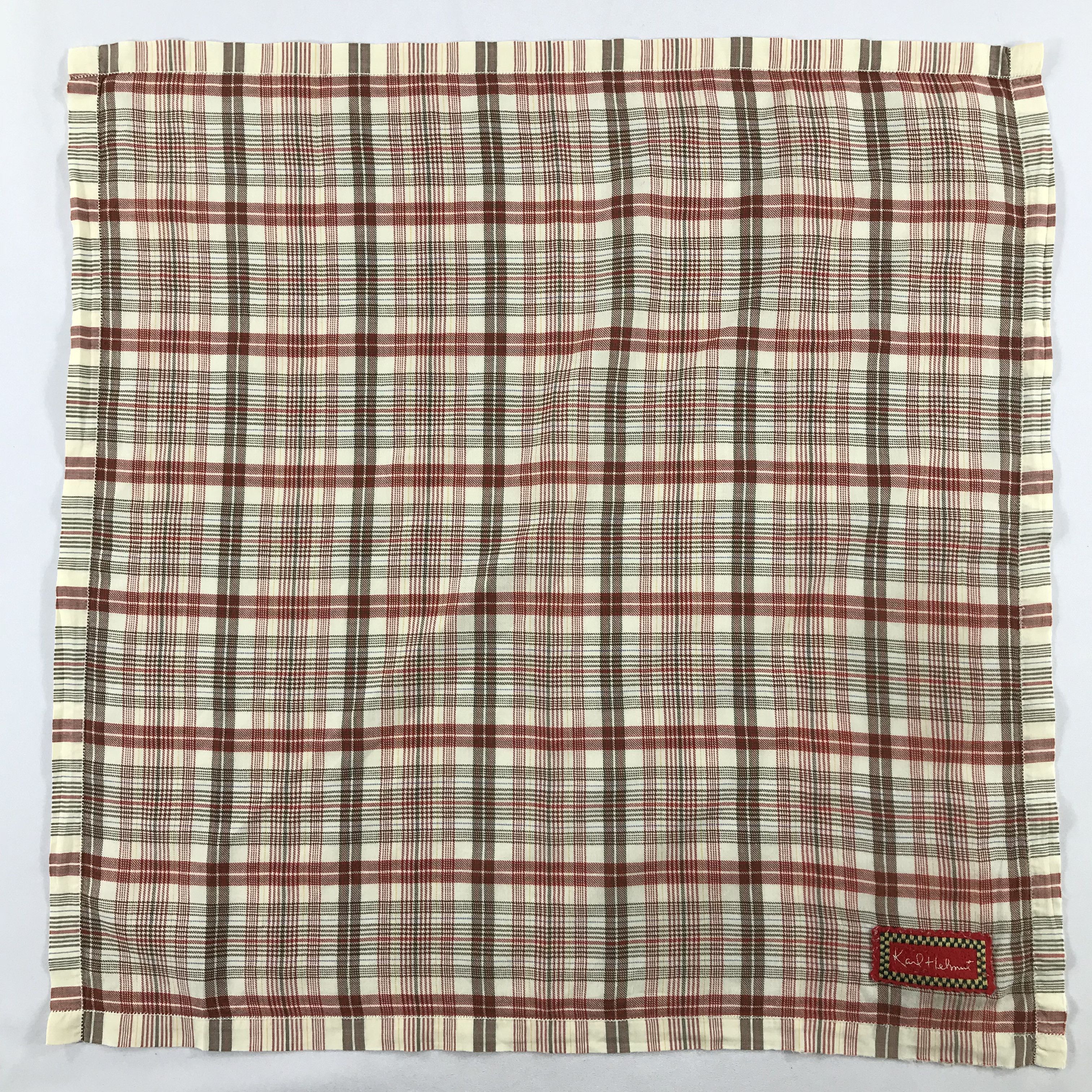 Karl Helmut × Vintage Karl Helmut Bandana / Handkerchief / Neckerchief - S2482 Size ONE SIZE - 1 Thumbnail