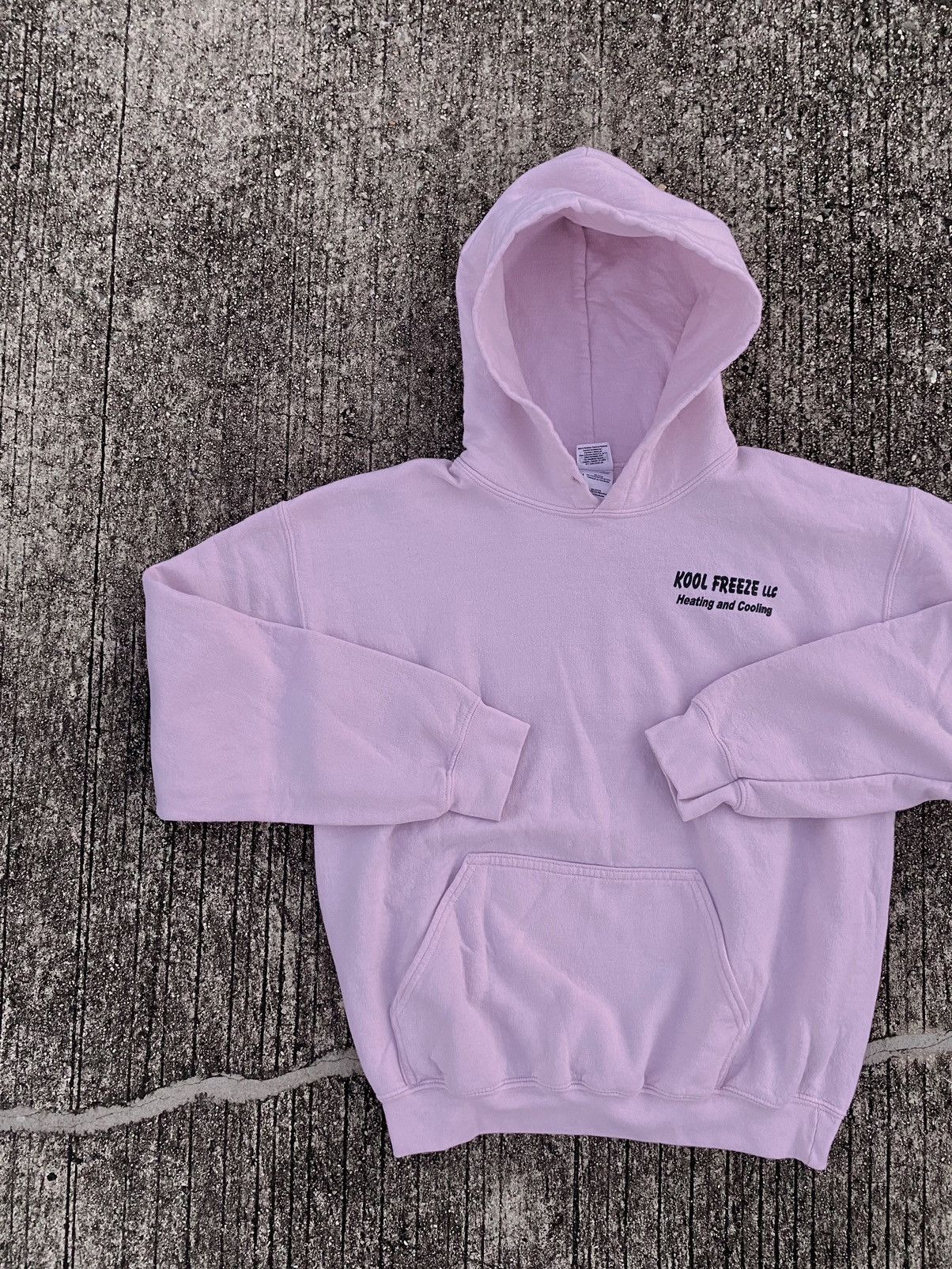 Russell Athletic Vintage Gildan Hoodie Baby Pink Size US M / EU 48-50 / 2 - 2 Thumbnail
