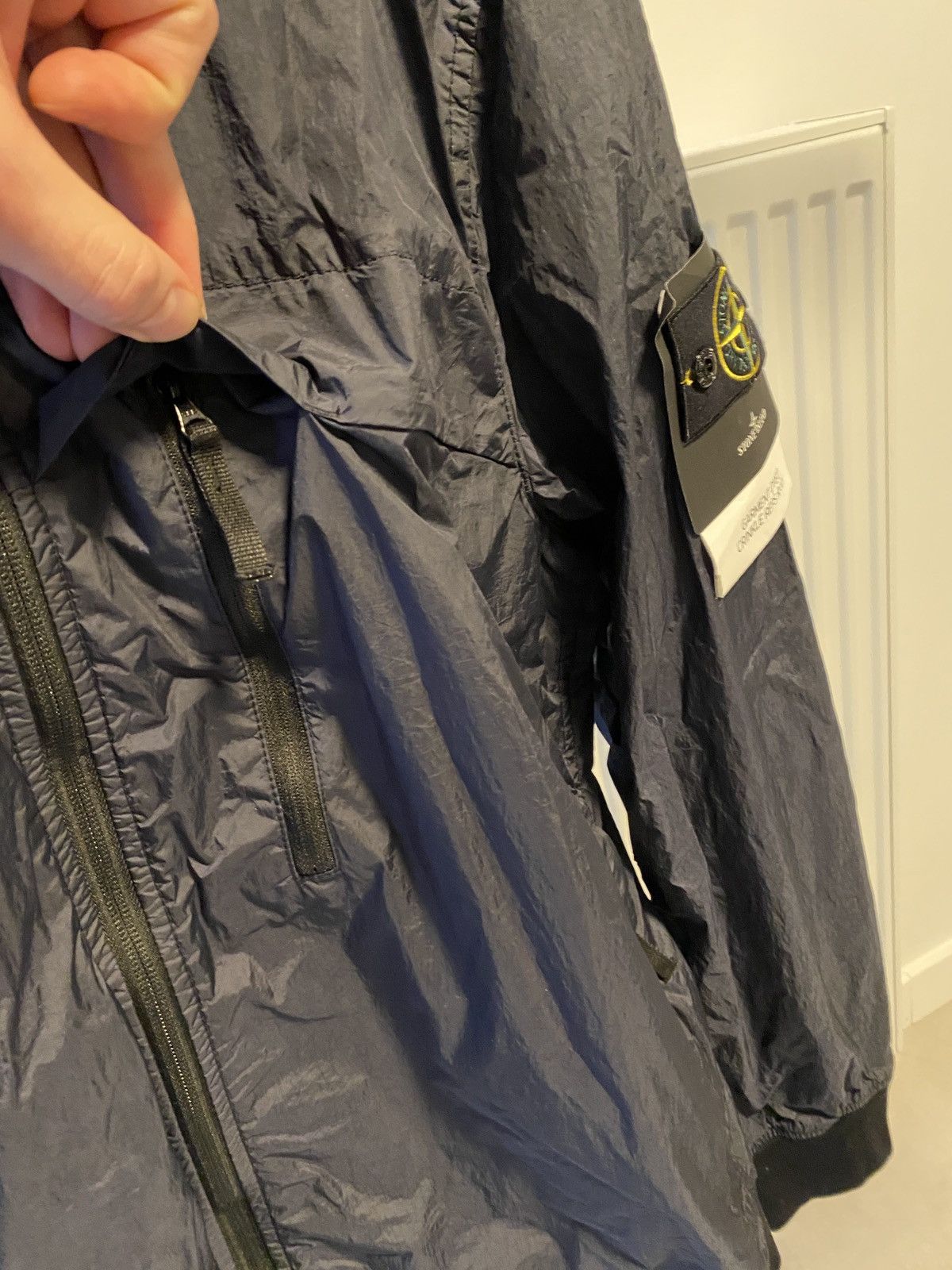 Stone Island new stone island garment dyed crinkle reps r-ny jacket sz XL Size US XL / EU 56 / 4 - 2 Thumbnail