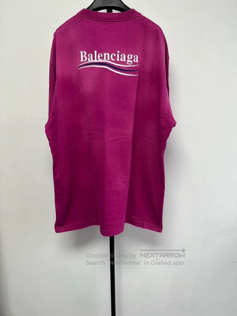 Balenciaga Balenciaga Casual Logo Printed Short Sleeve T-Shirt Size US L / EU 52-54 / 3 - 2 Thumbnail