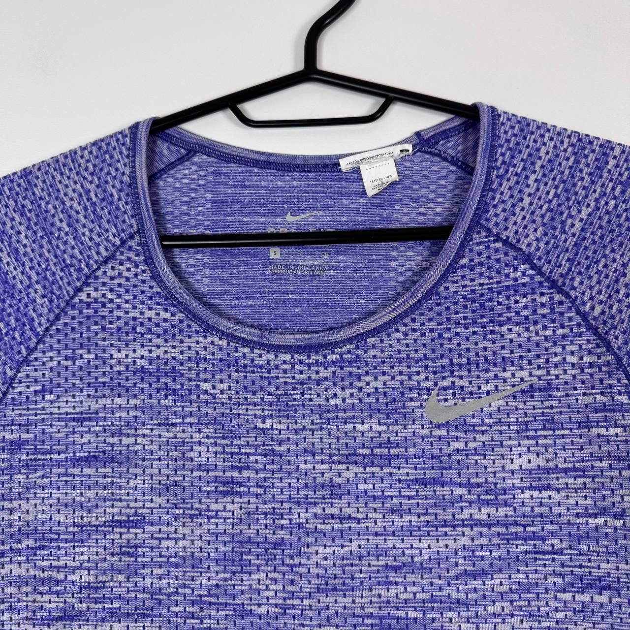 Nike Nike Womens Dri Fit Running T-Shirt Purple AA3009-540 S Size S / US 4 / IT 40 - 2 Thumbnail