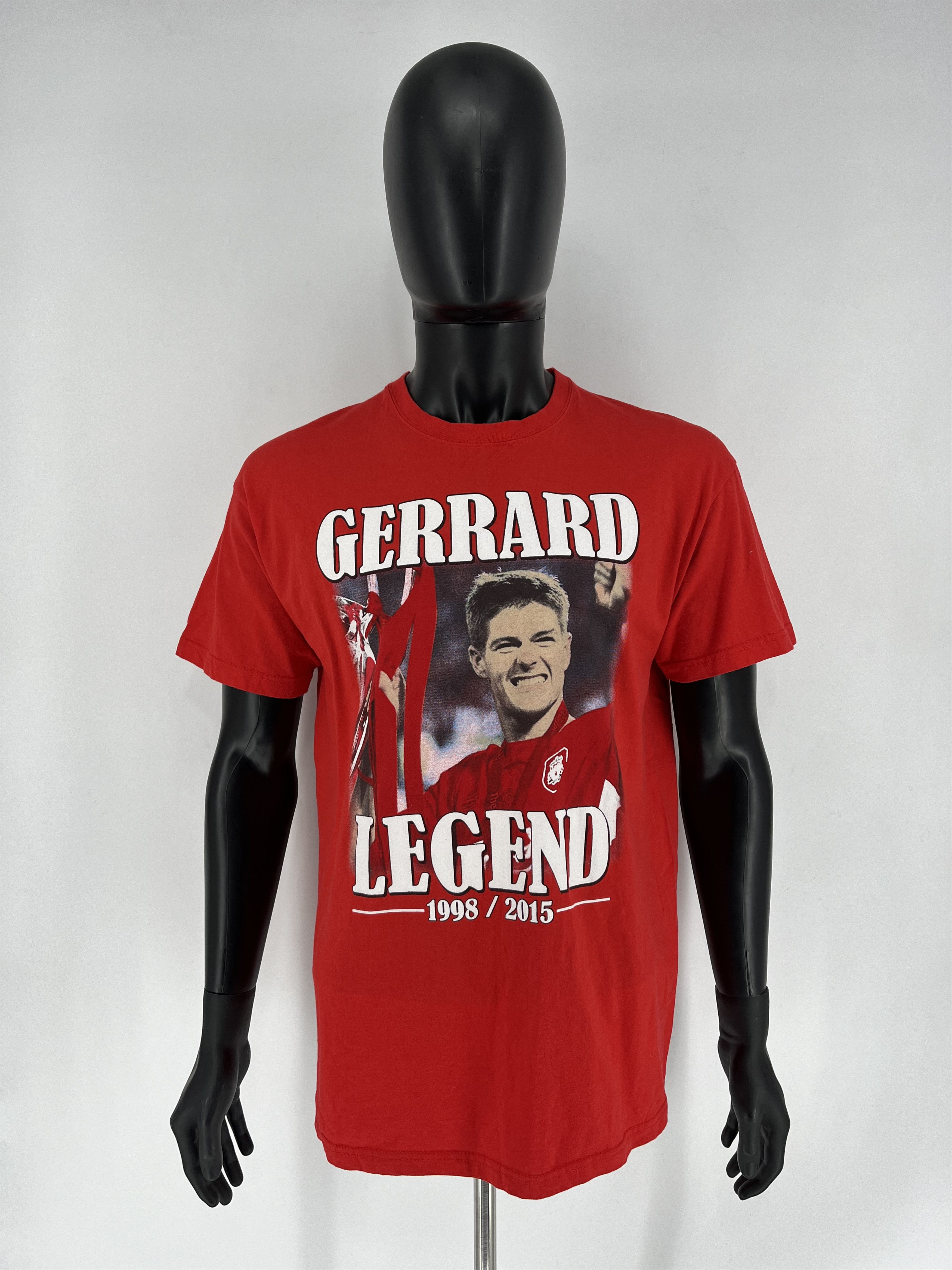 Other 00s Steven Gerrard Liverpool Shirt Vintage Football Jersey Size US L / EU 52-54 / 3 - 2 Thumbnail