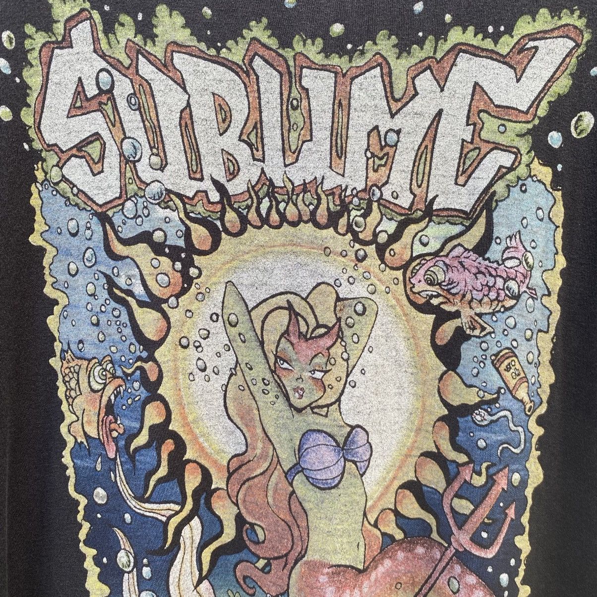Other Thrashed Faded Sublime 2018 Band Tee Size US L / EU 52-54 / 3 - 3 Thumbnail