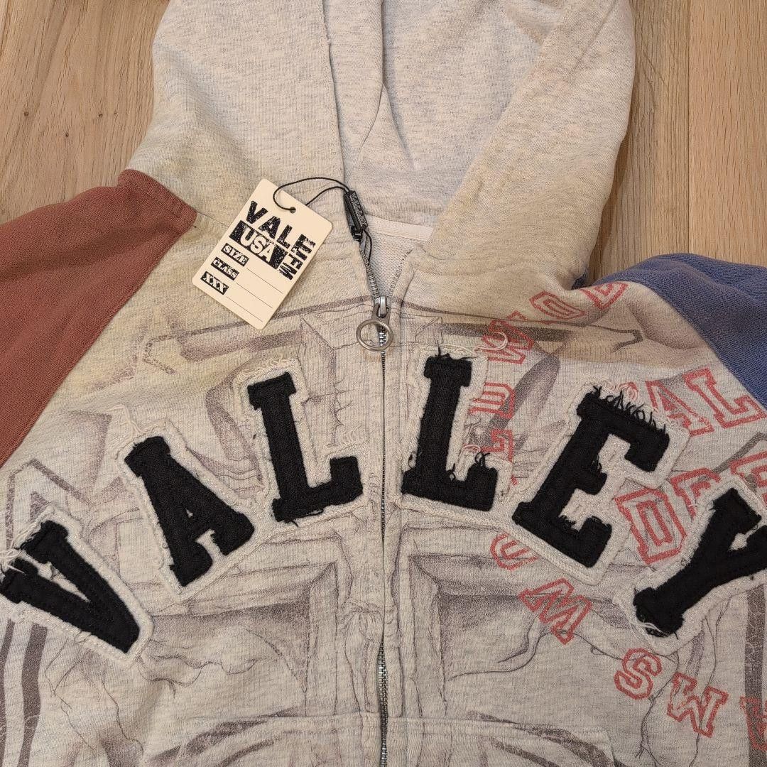 Vale Vale Forever Patriot Chop N Screw Zip Hoodie XL Grey Multi Size US XL / EU 56 / 4 - 11 Thumbnail