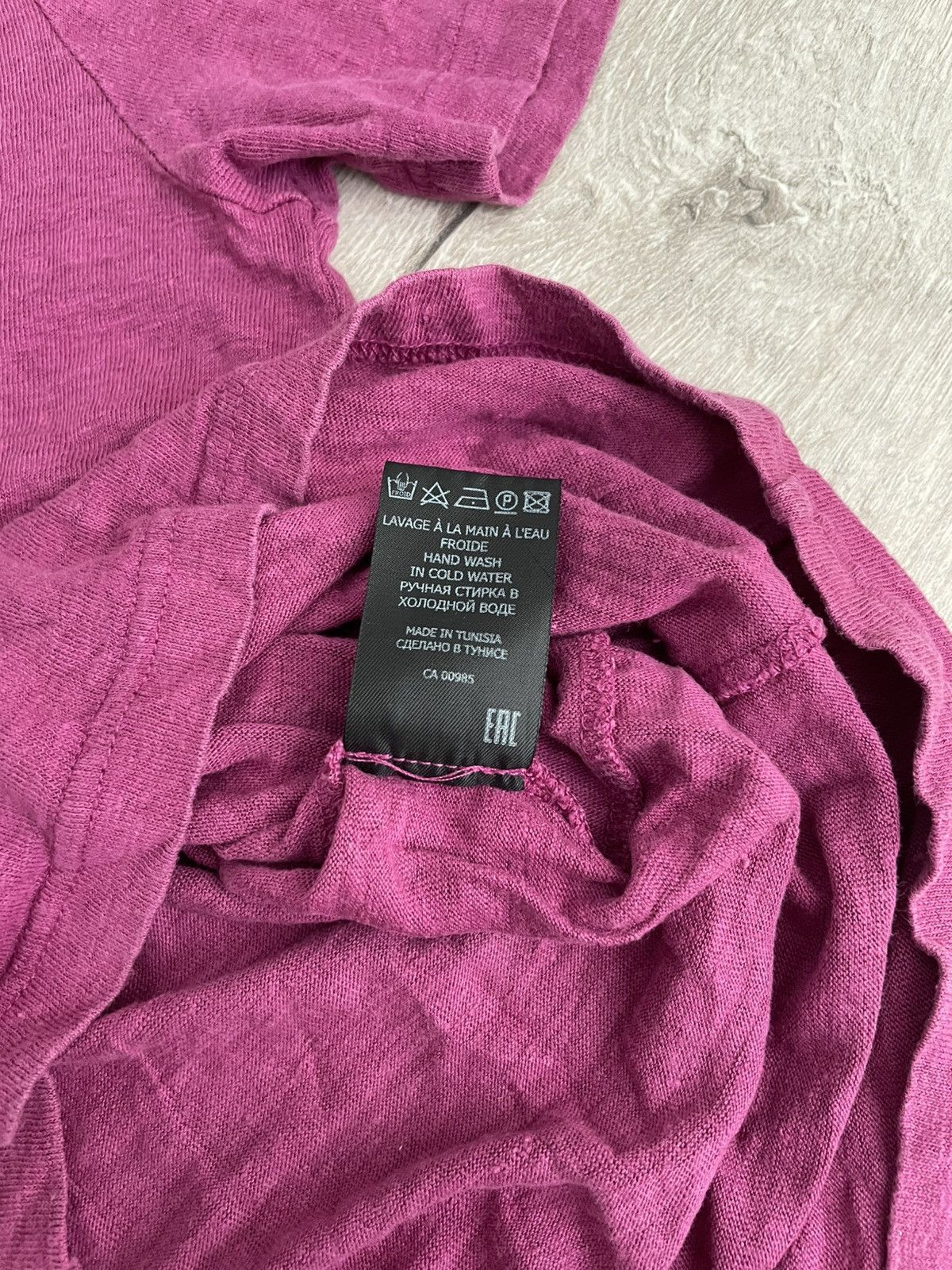 Isabel Marant Etoile Isabel Étolie Marant Basic Minimalist Tee V neck Classic Y2k Size S / US 4 / IT 40 - 8 Thumbnail