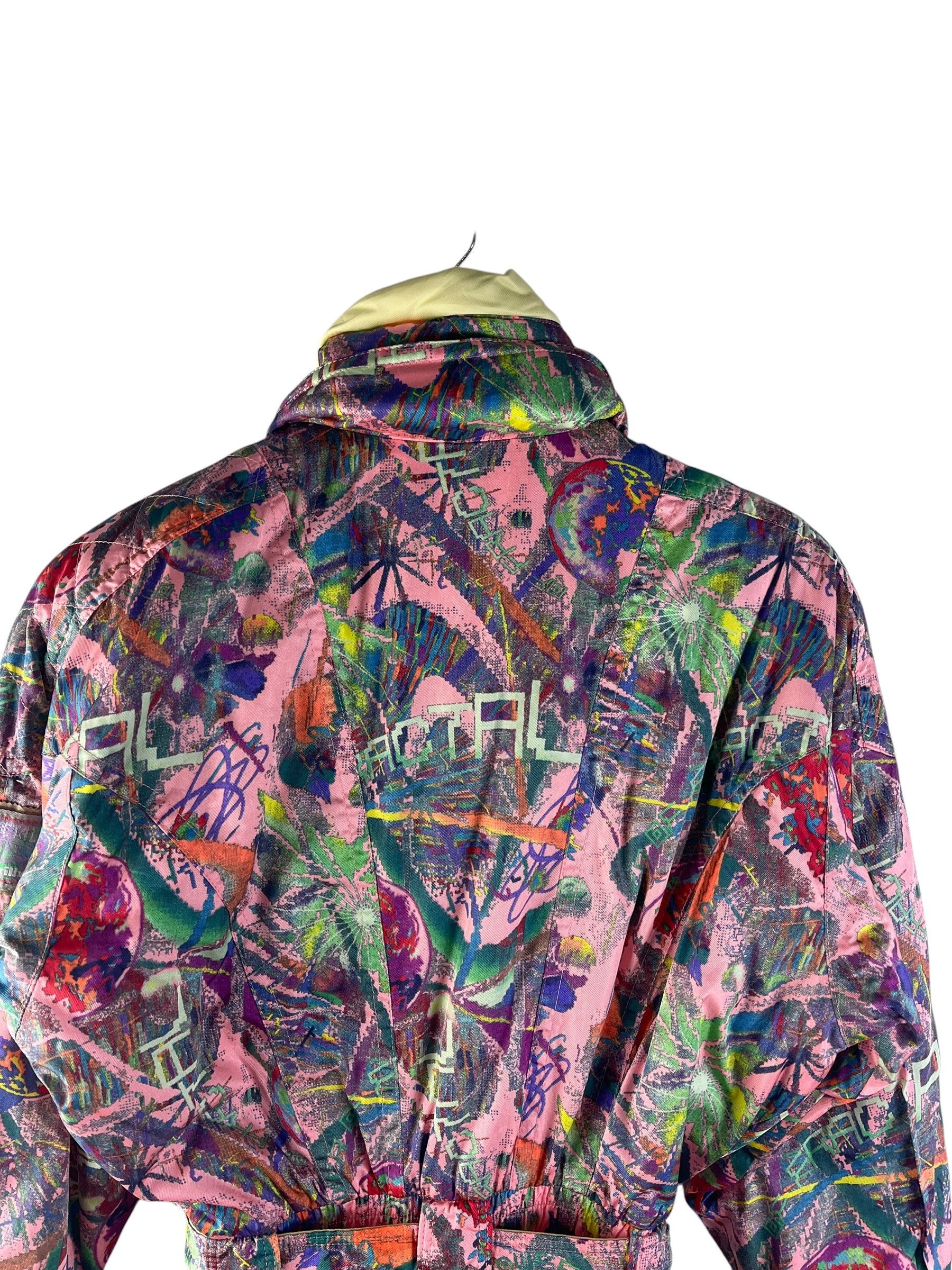 Japanese Brand Vintage Killy “The Power of Fractal” Ski Suit Snow Suit Size US 30 / EU 46 - 9 Thumbnail