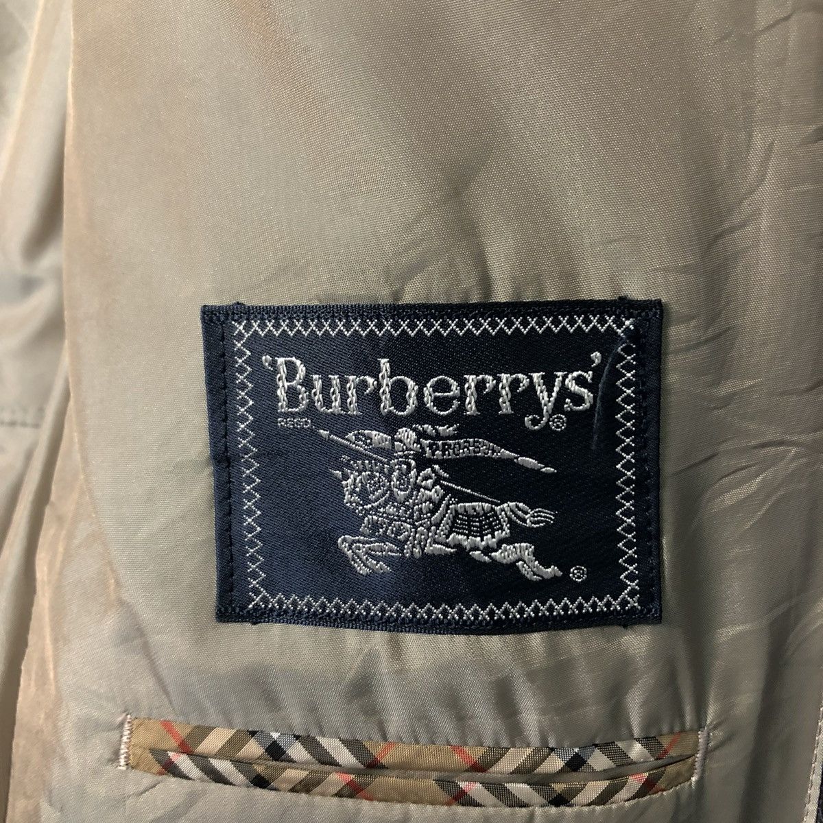 Burberry 🔥VINTAGE CORDUROY CHORE JACKET BURBERRYS NOVA CHECK POCKET Size US M / EU 48-50 / 2 - 19 Thumbnail
