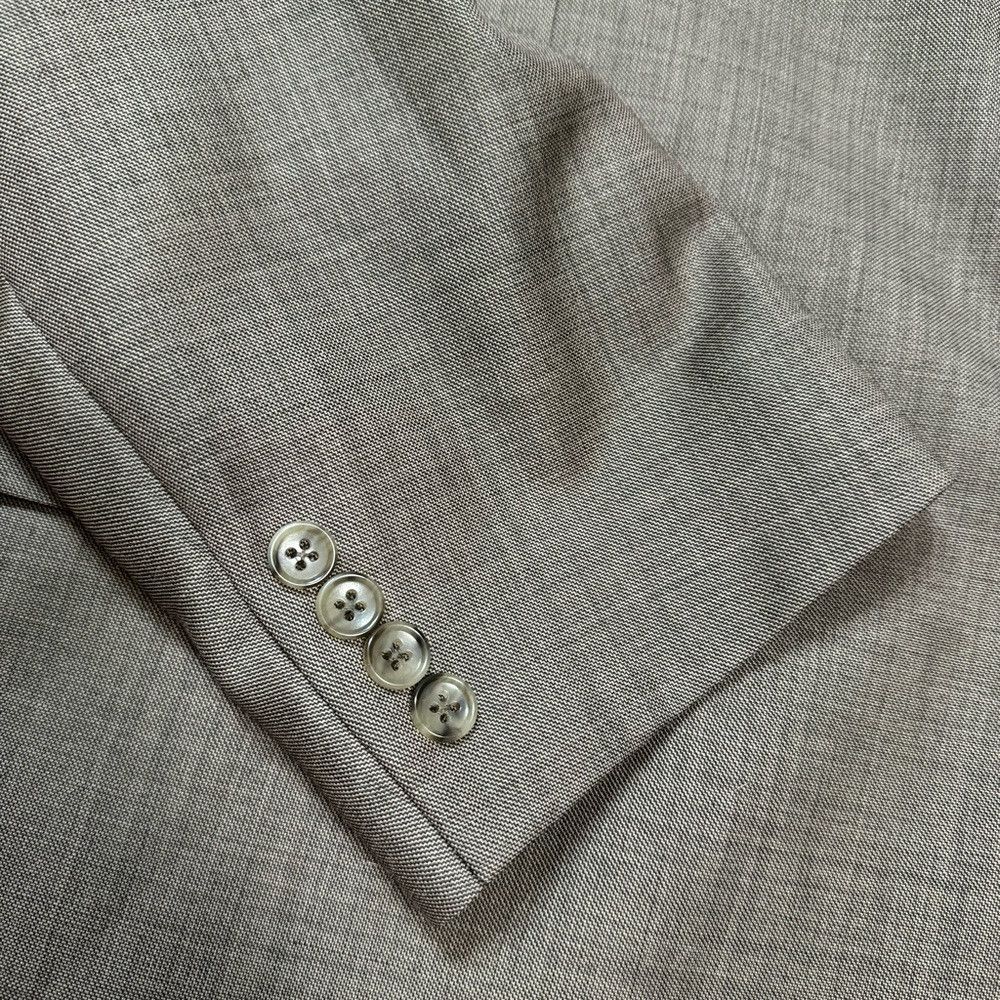 Perry Ellis NWT New Perry Ellis Portfolio Wool Brown Blazer Size 48 L Size 48L - 8 Thumbnail