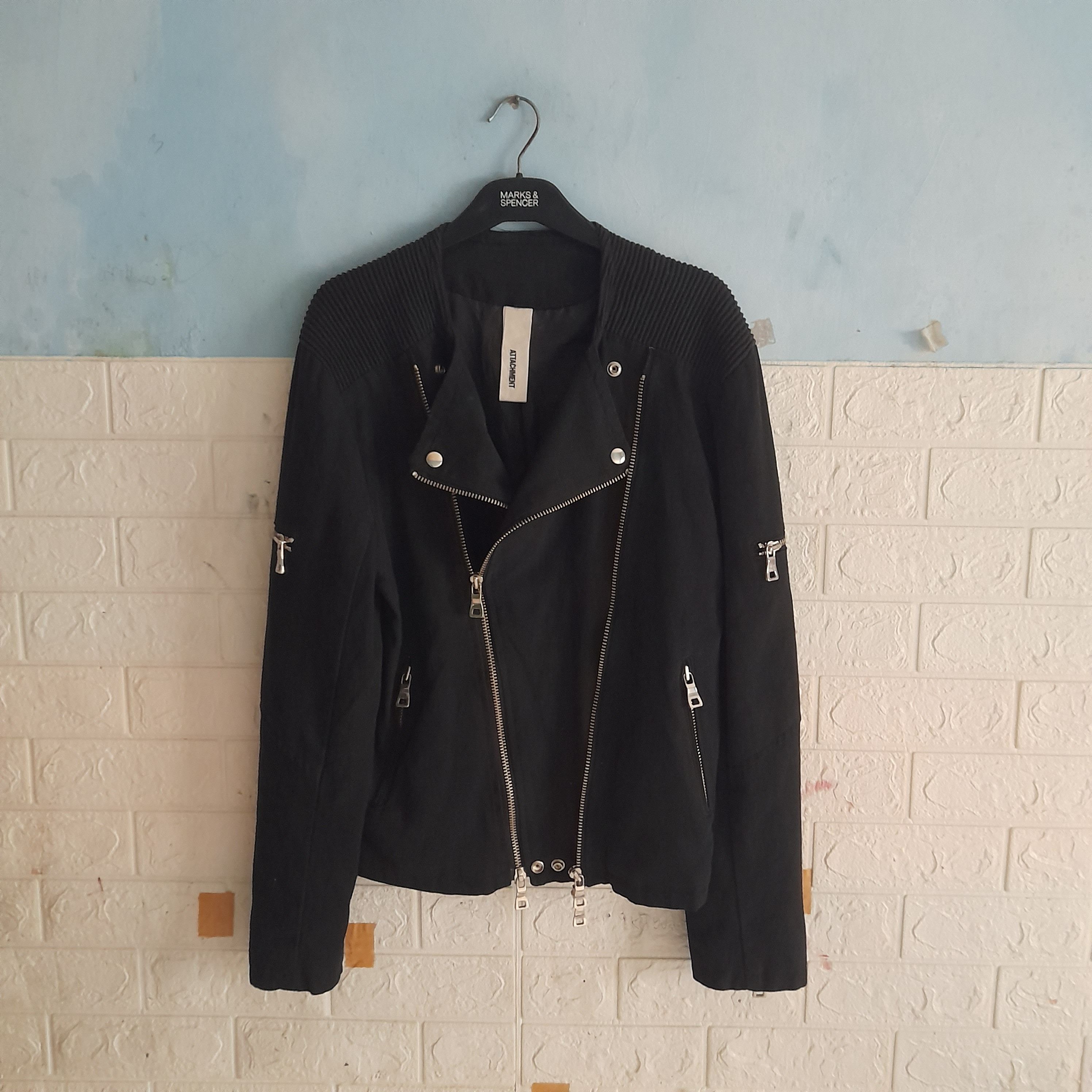 Japanese Brand × Kazuyuki Kumagai Attachment Attachment rider jacket Size US L / EU 52-54 / 3 - 1 Thumbnail