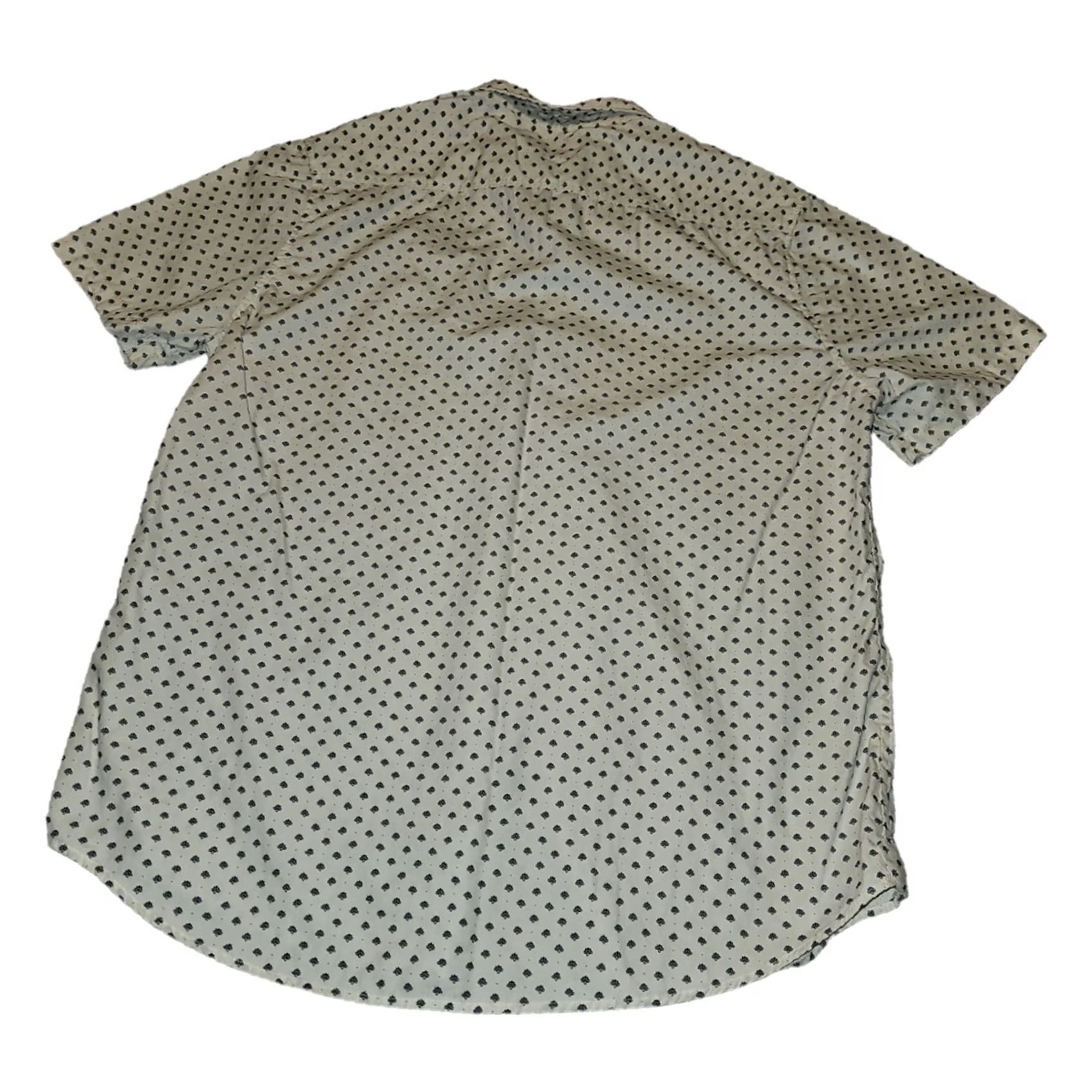 Vintage Cactus Button-Up Shirt Short Sleeve Men XL White AOP Casual Preppy City Shirt Size US XL / EU 56 / 4 - 6 Thumbnail